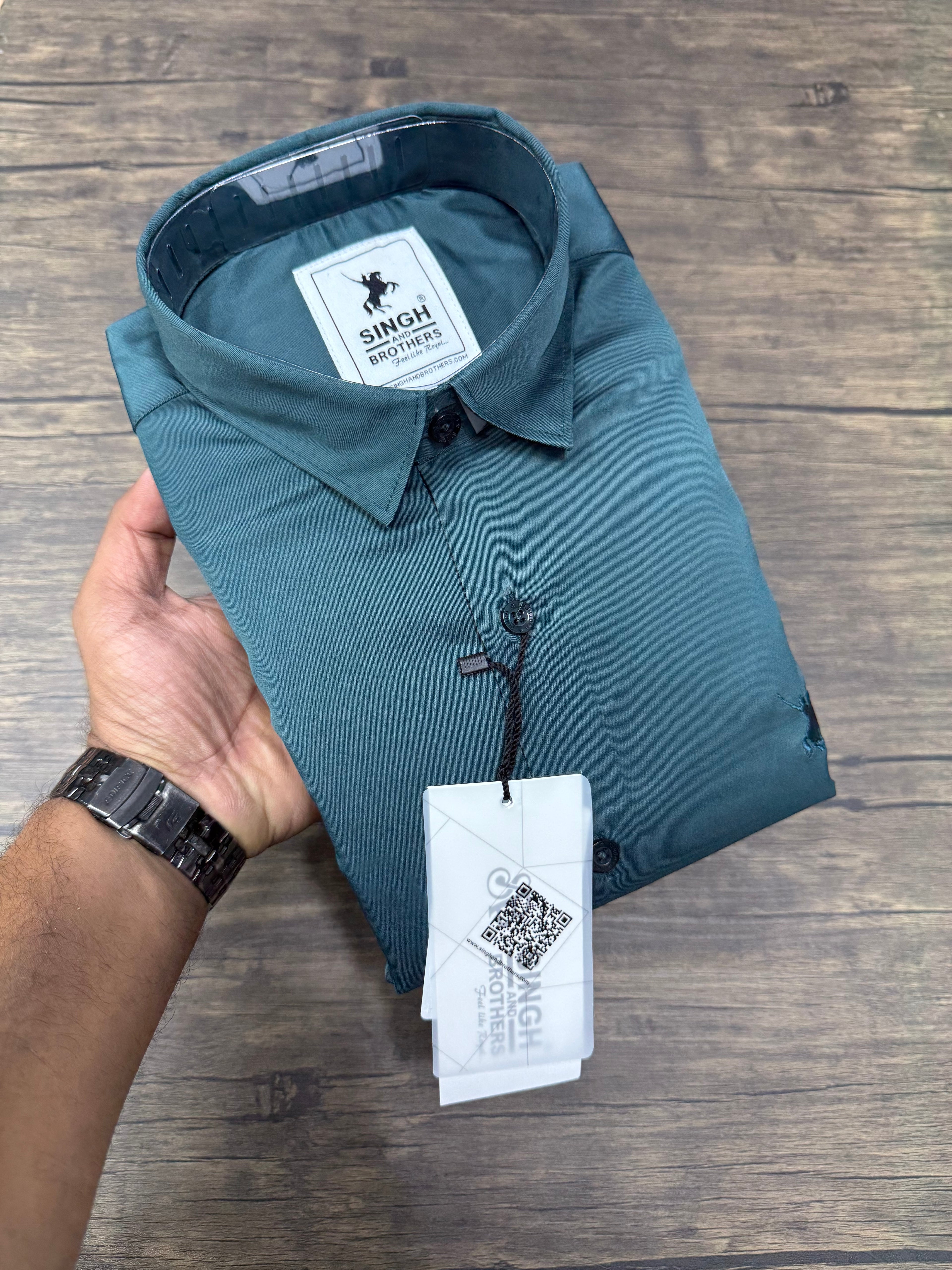 Partywear shirt - Green