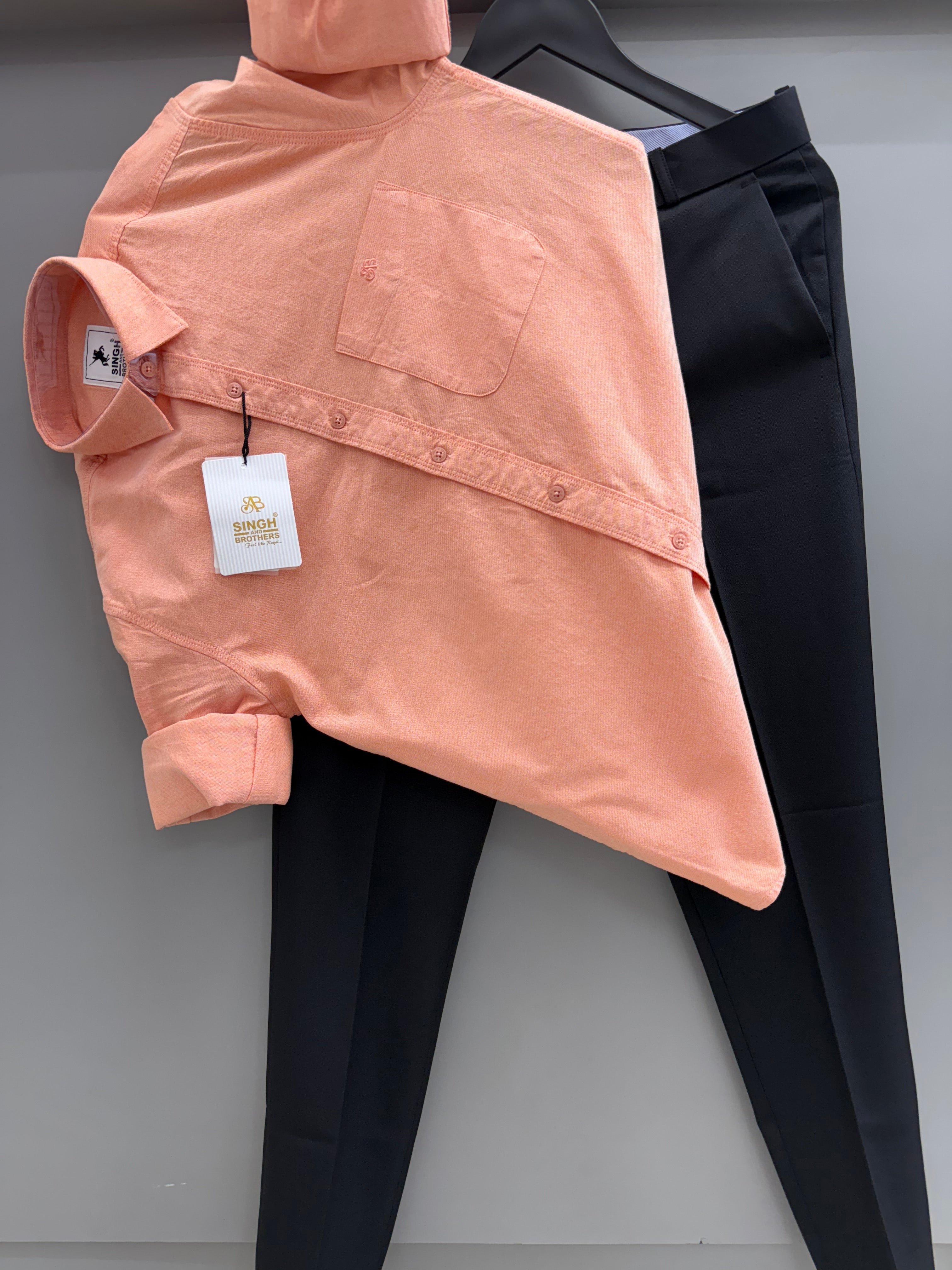 Cotton Shirt With Formal Pant