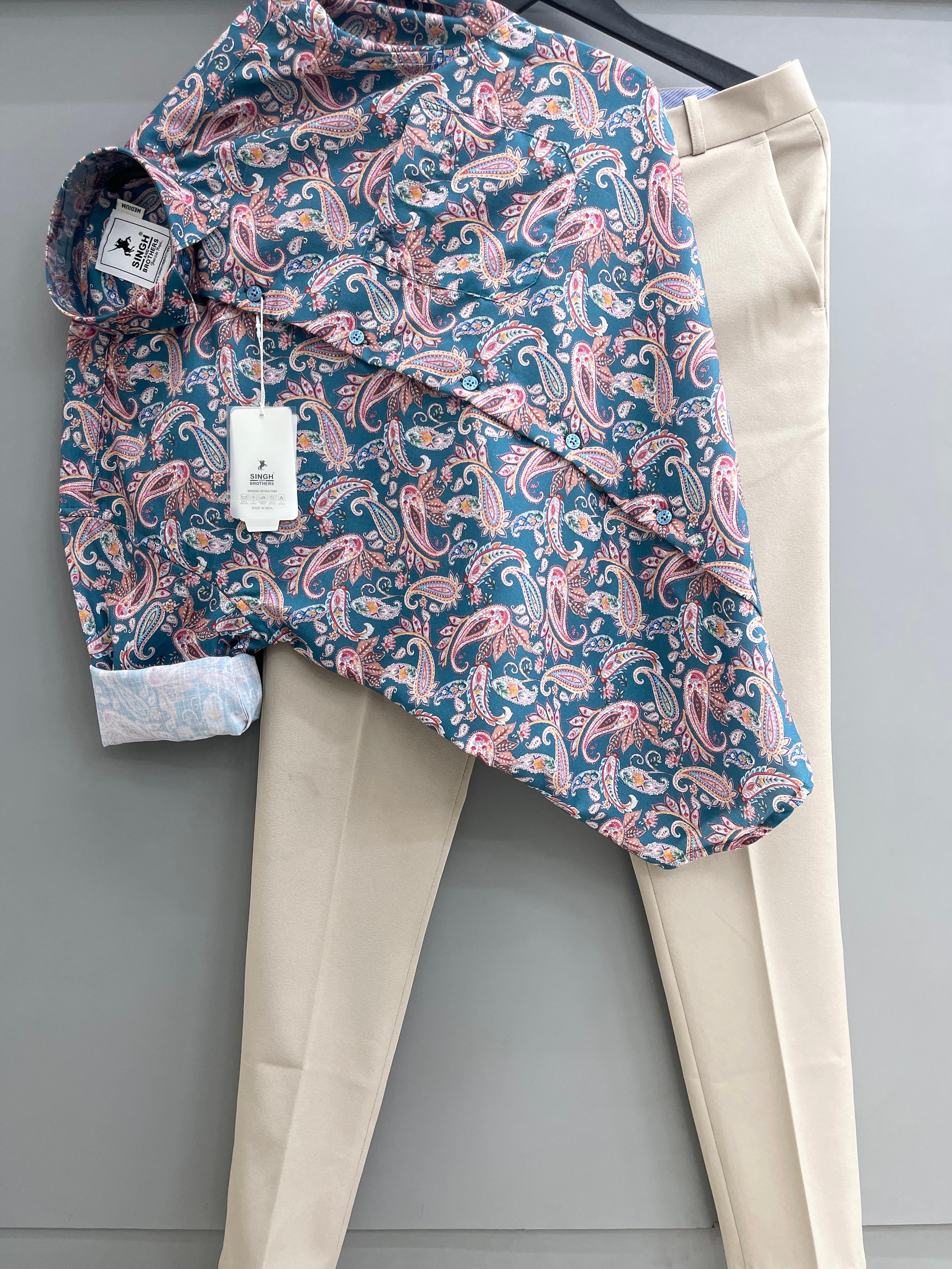 Printed shirt with Pant