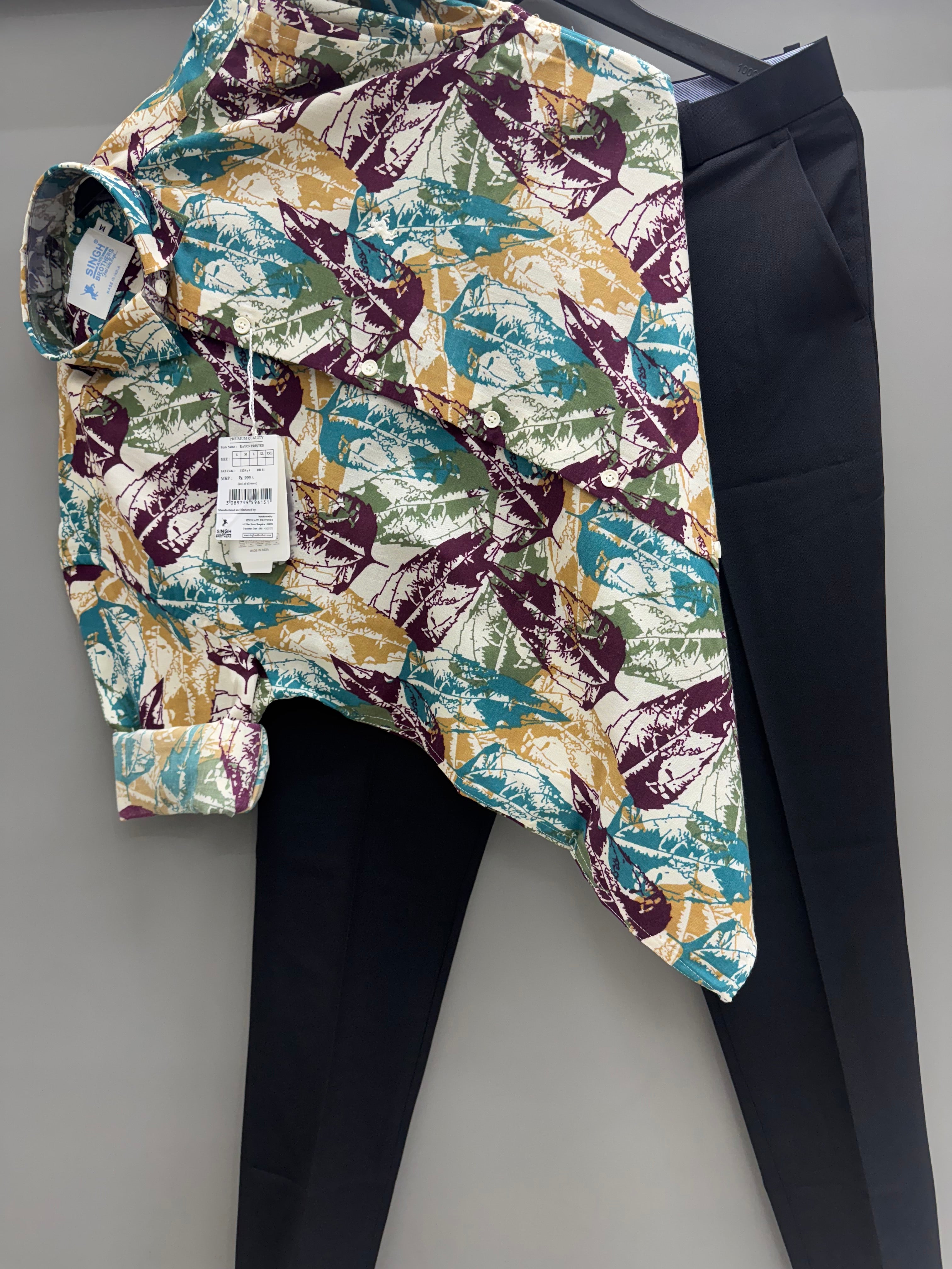 Printed shirt with Pant