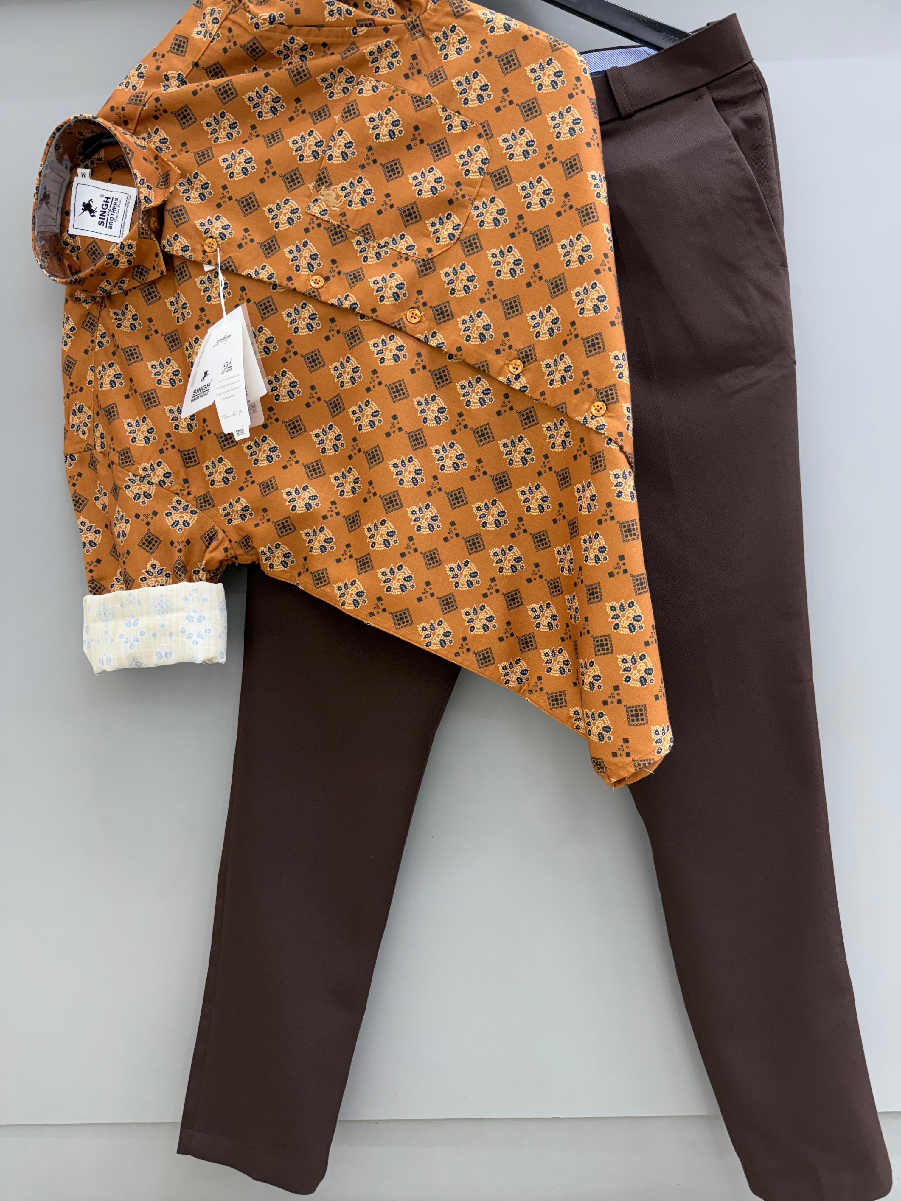 Printed shirt with Pant