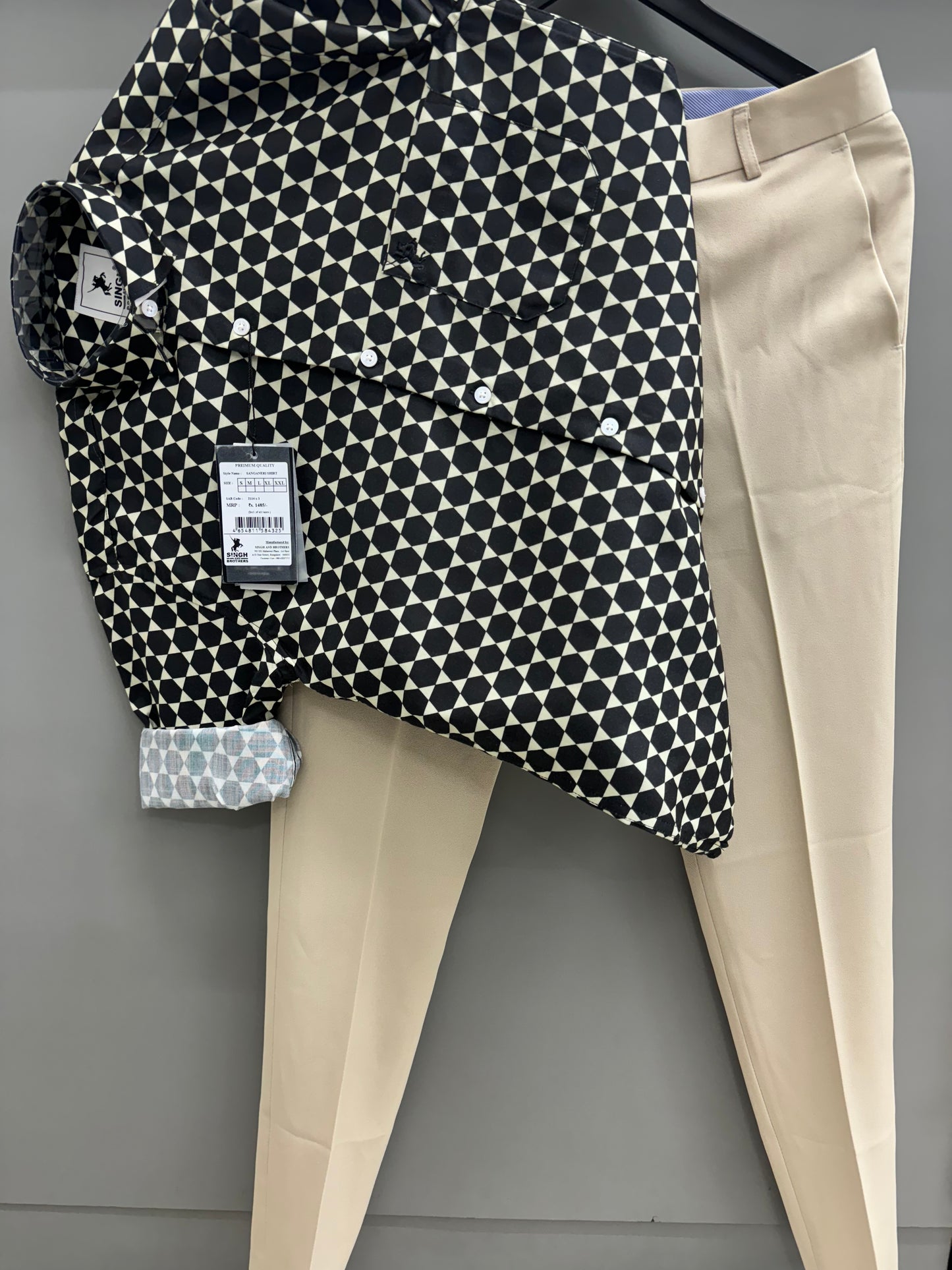 Printed Shirt with Trouser Pant (Combo)