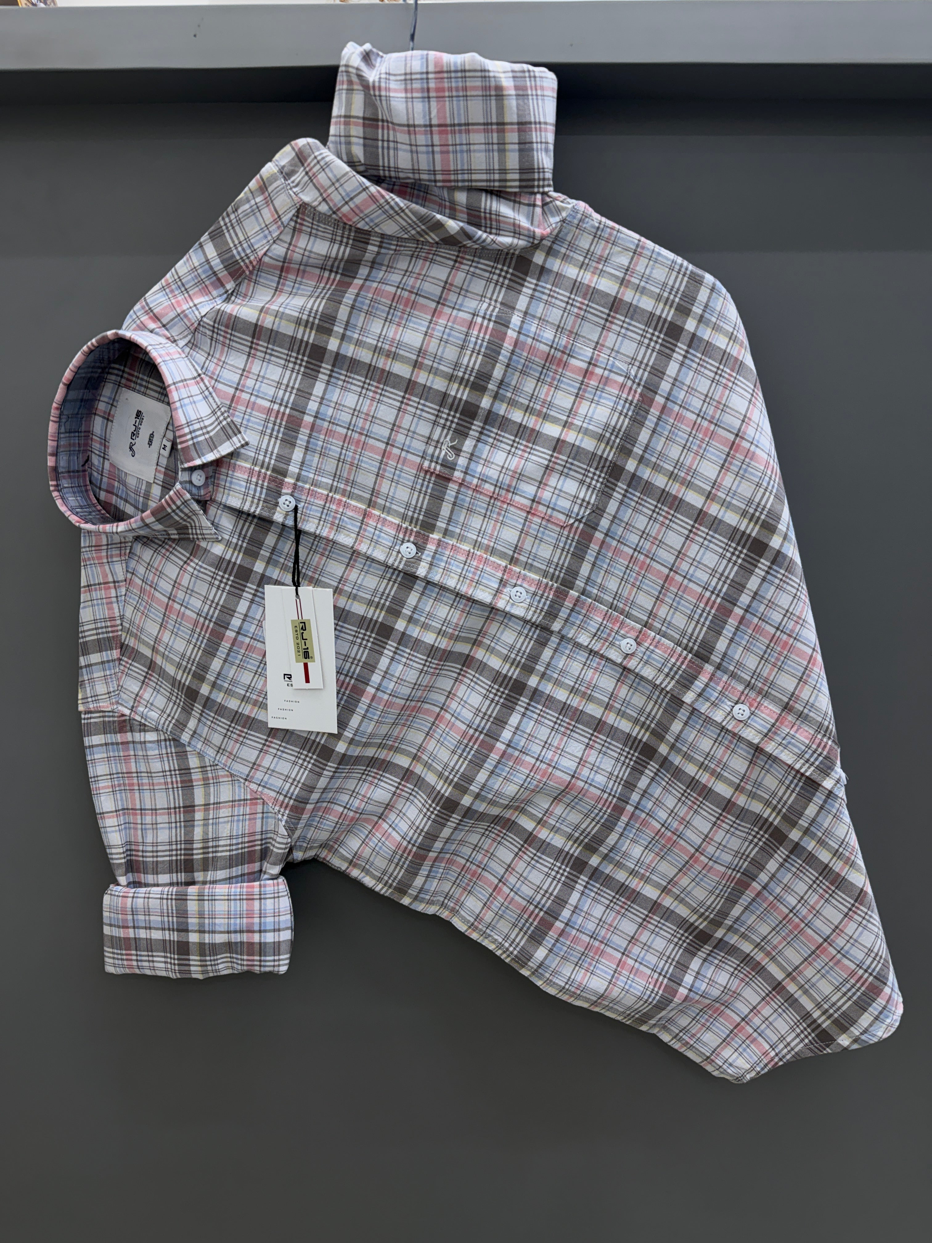 Heavy Oxford check Shirt