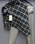 Checks shirt with pant