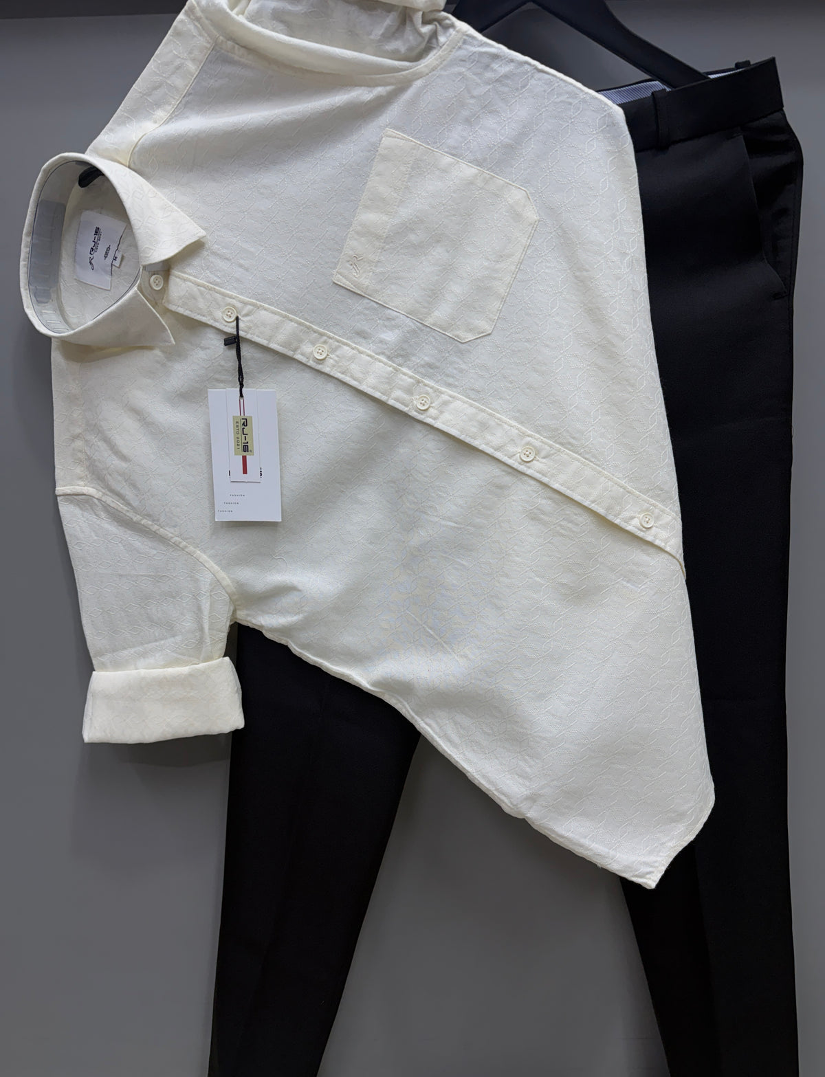 Jacquard Shirt With Trouser pant