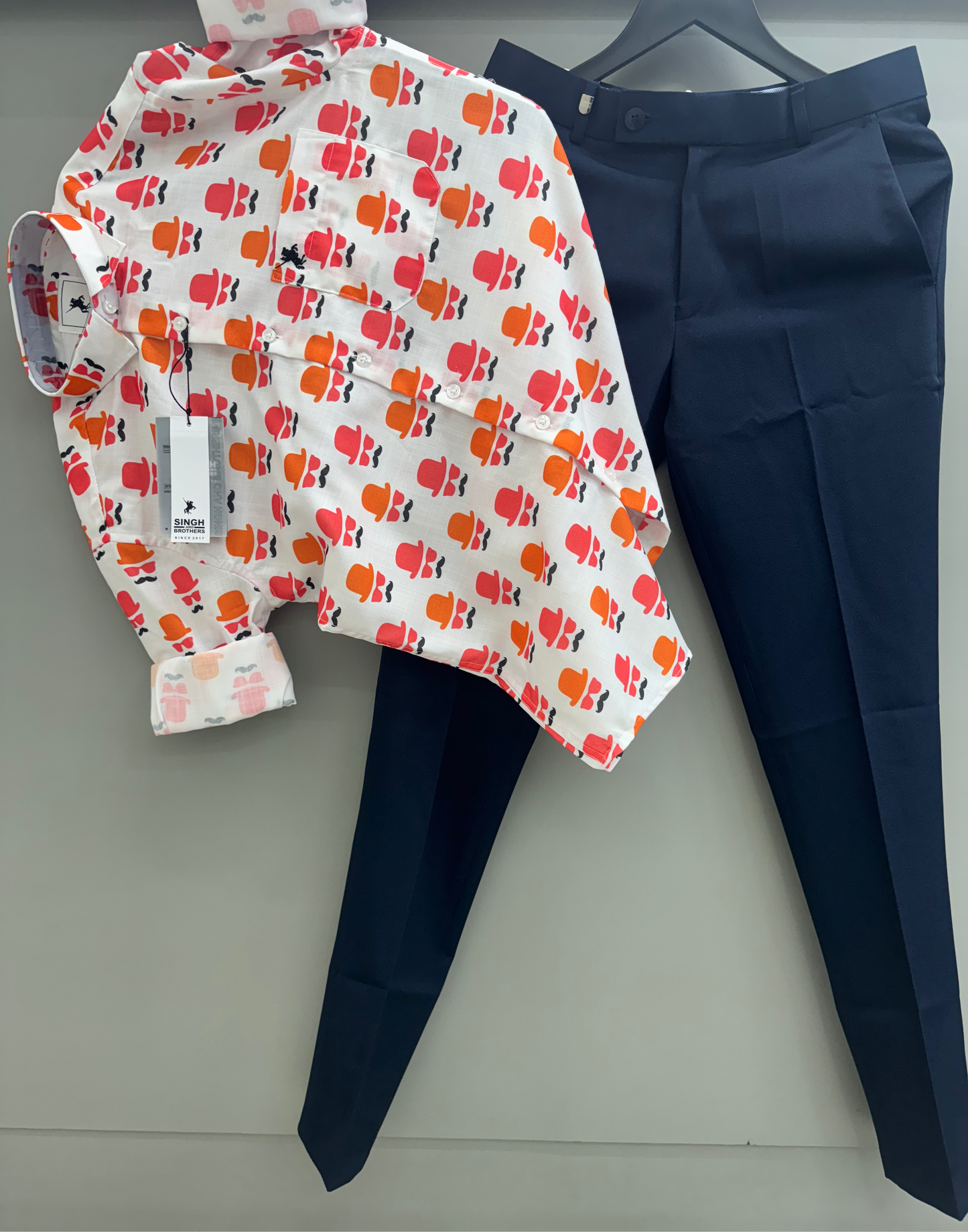 Printed Shirt with Trouser Pant (Combo)