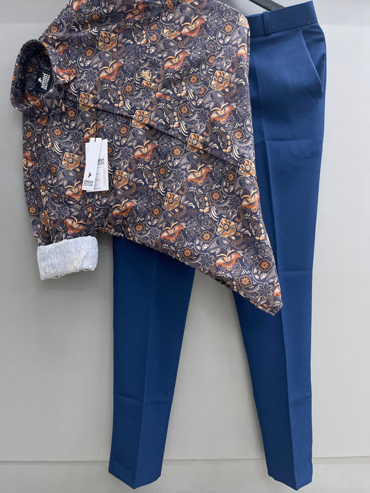 Printed Shirt with Trouser Pant (Combo)