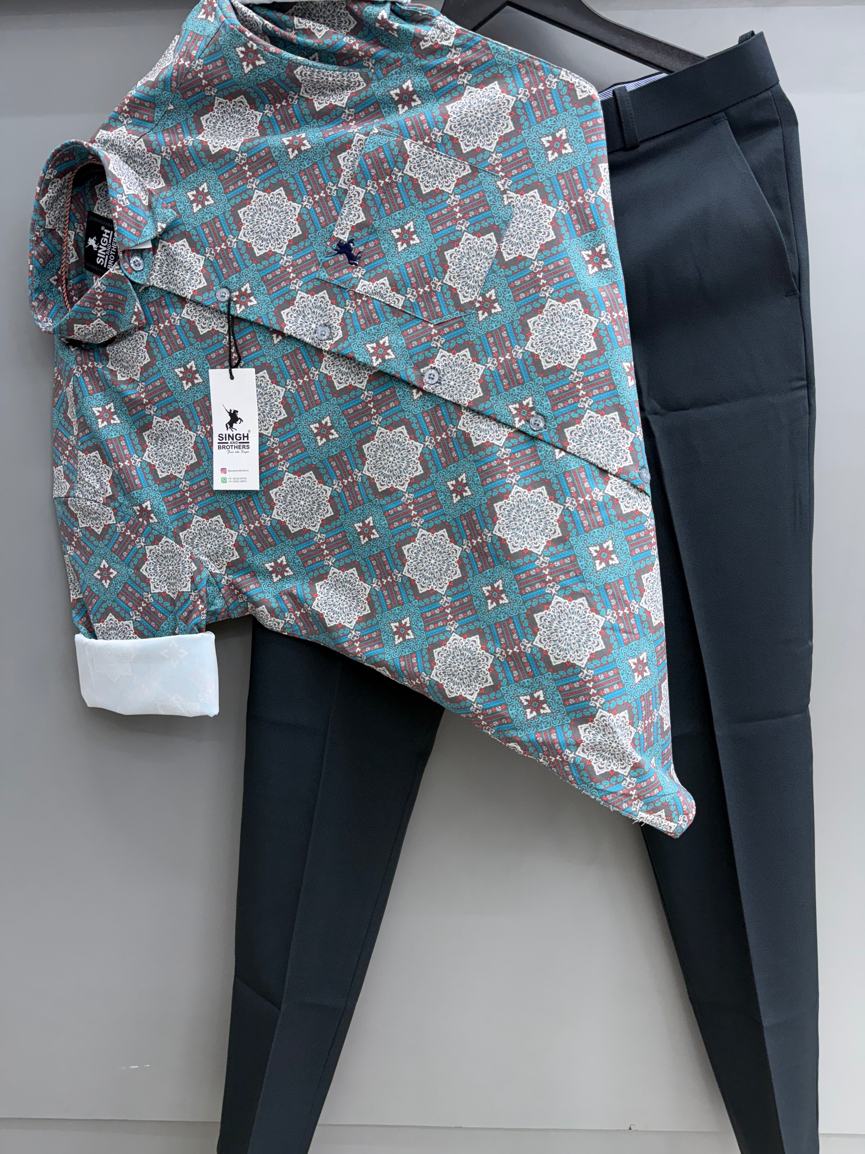 Printed shirt with Pant