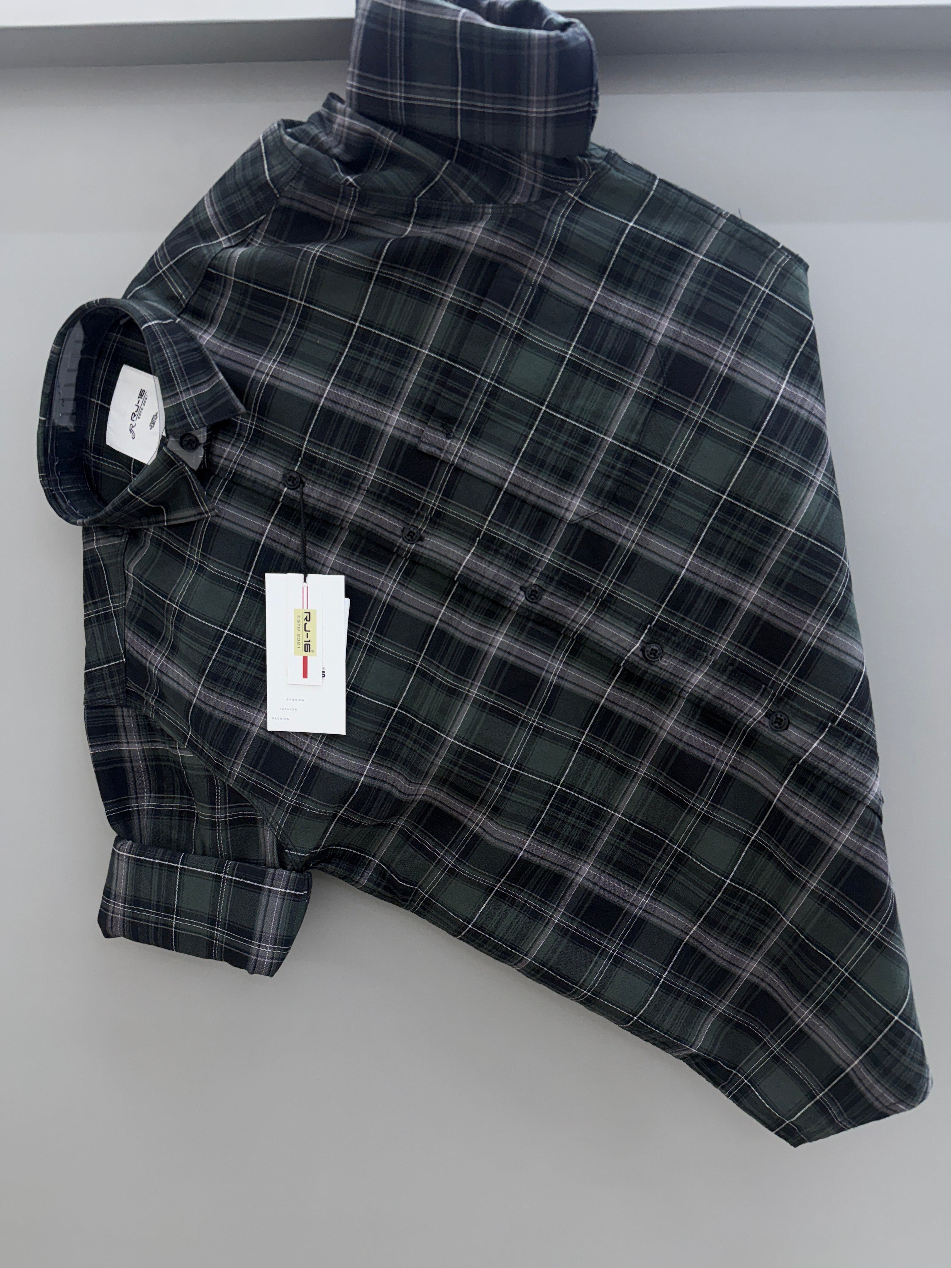 Heavy Oxford check Shirt