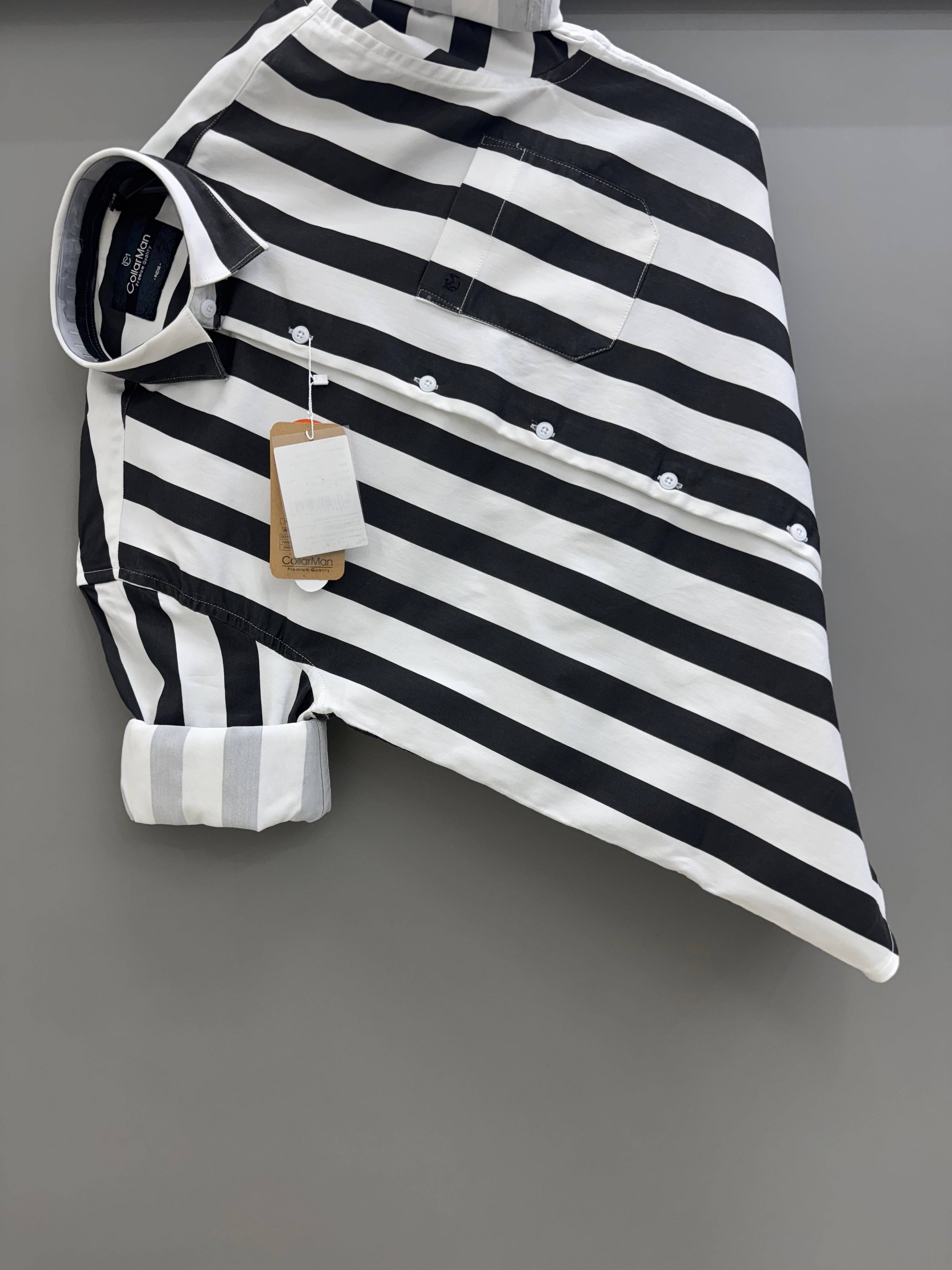 Lycra black strip Shirt