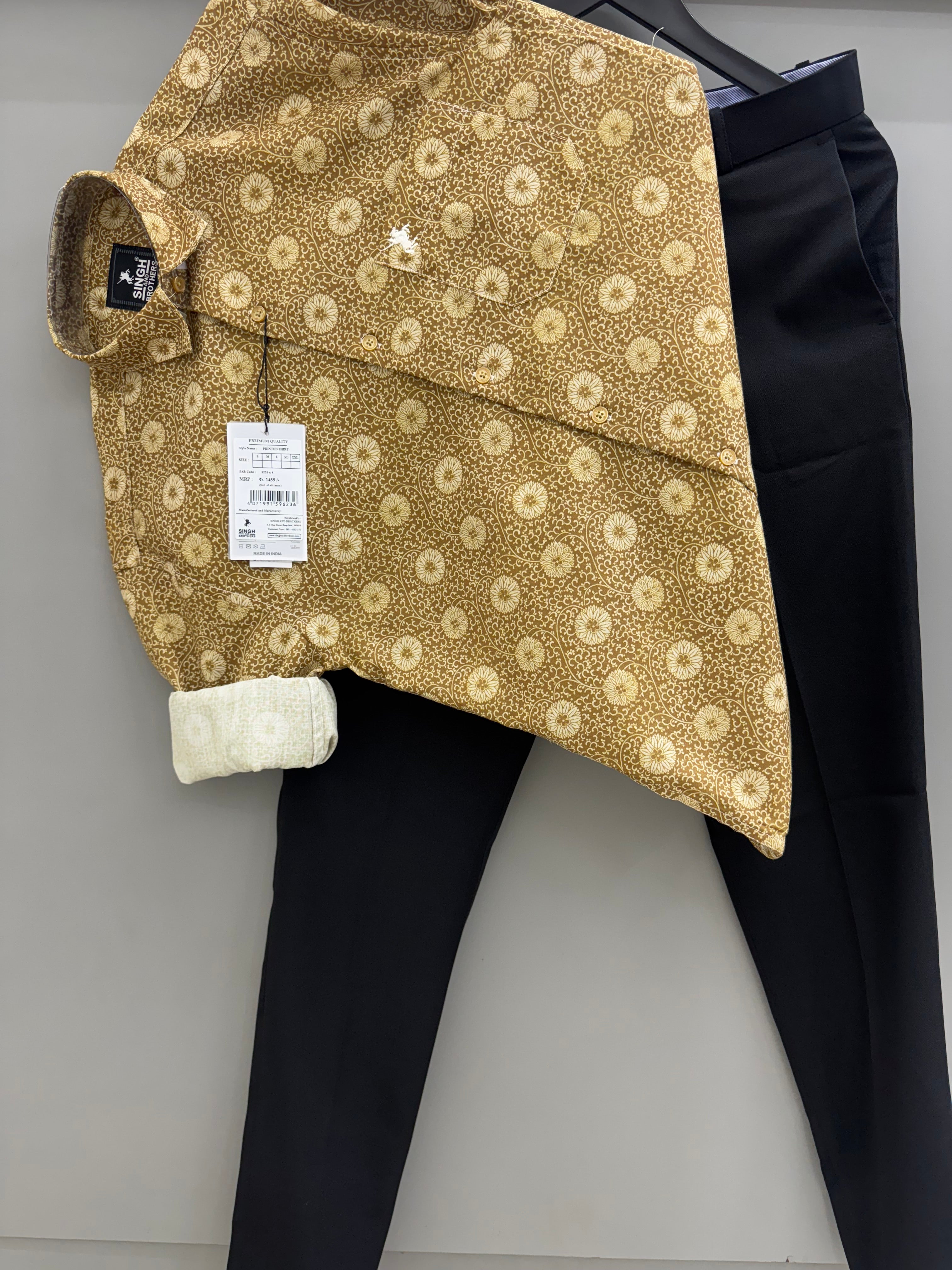 Printed shirt with Pant