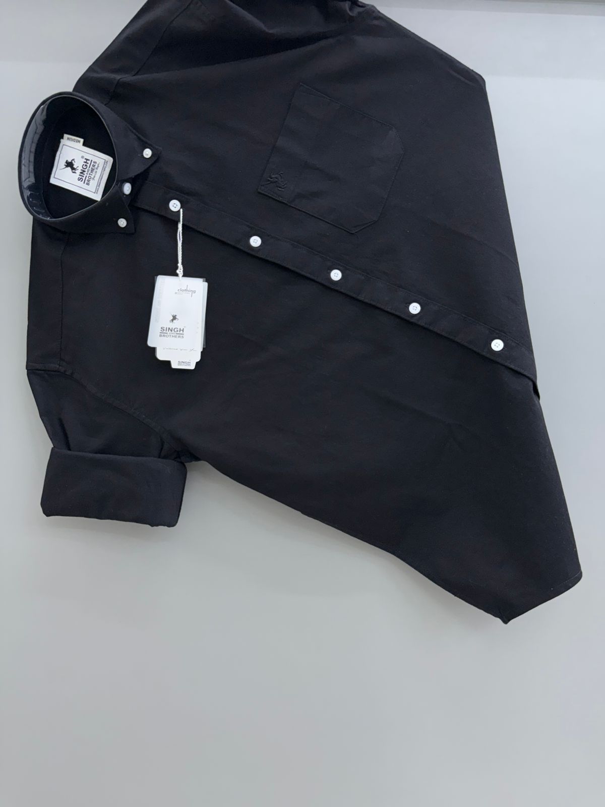 Cotton Oxford BD- Black