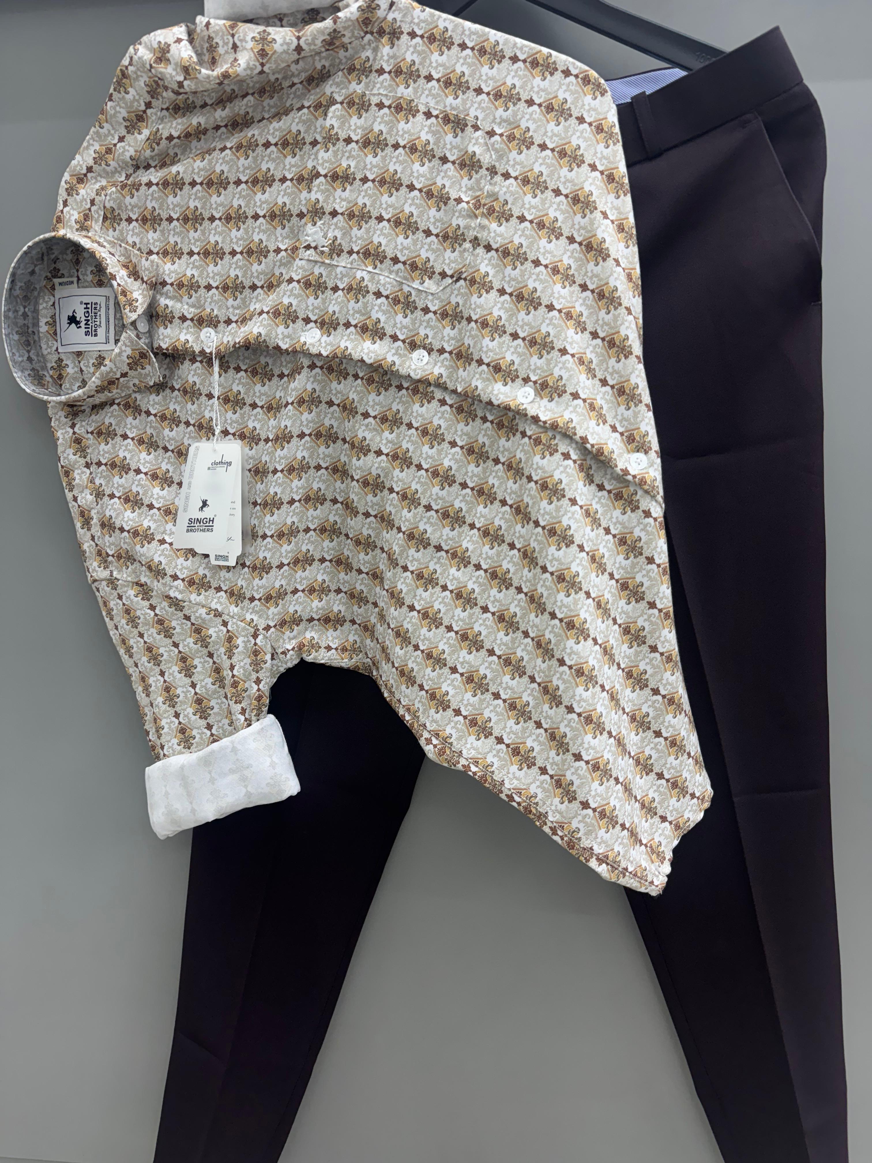 Printed shirt with Pant