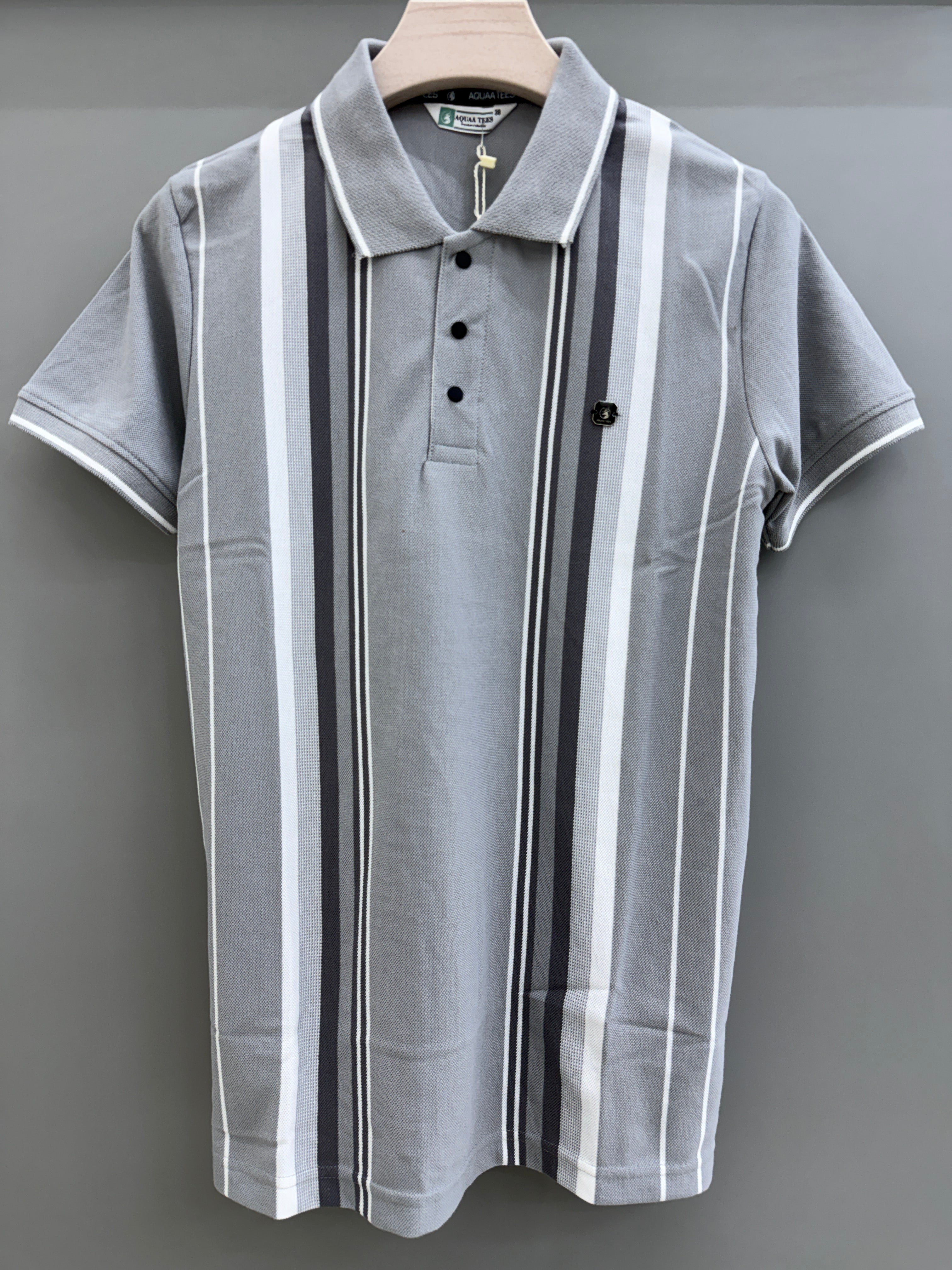 Cotton strip T-shirts