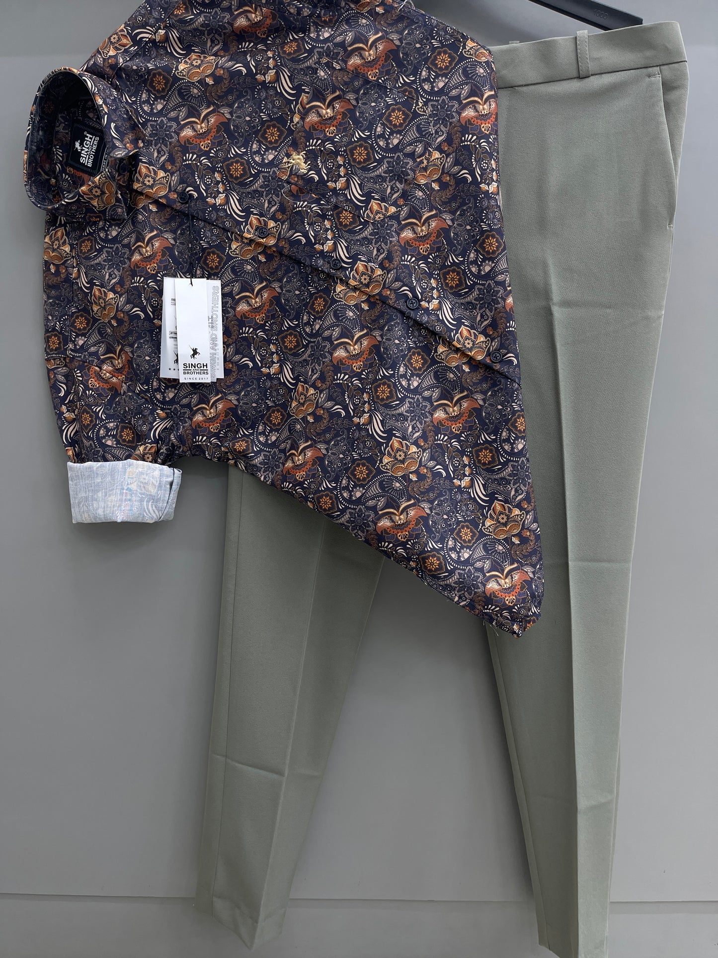 Printed Shirt with Trouser Pant (Combo)