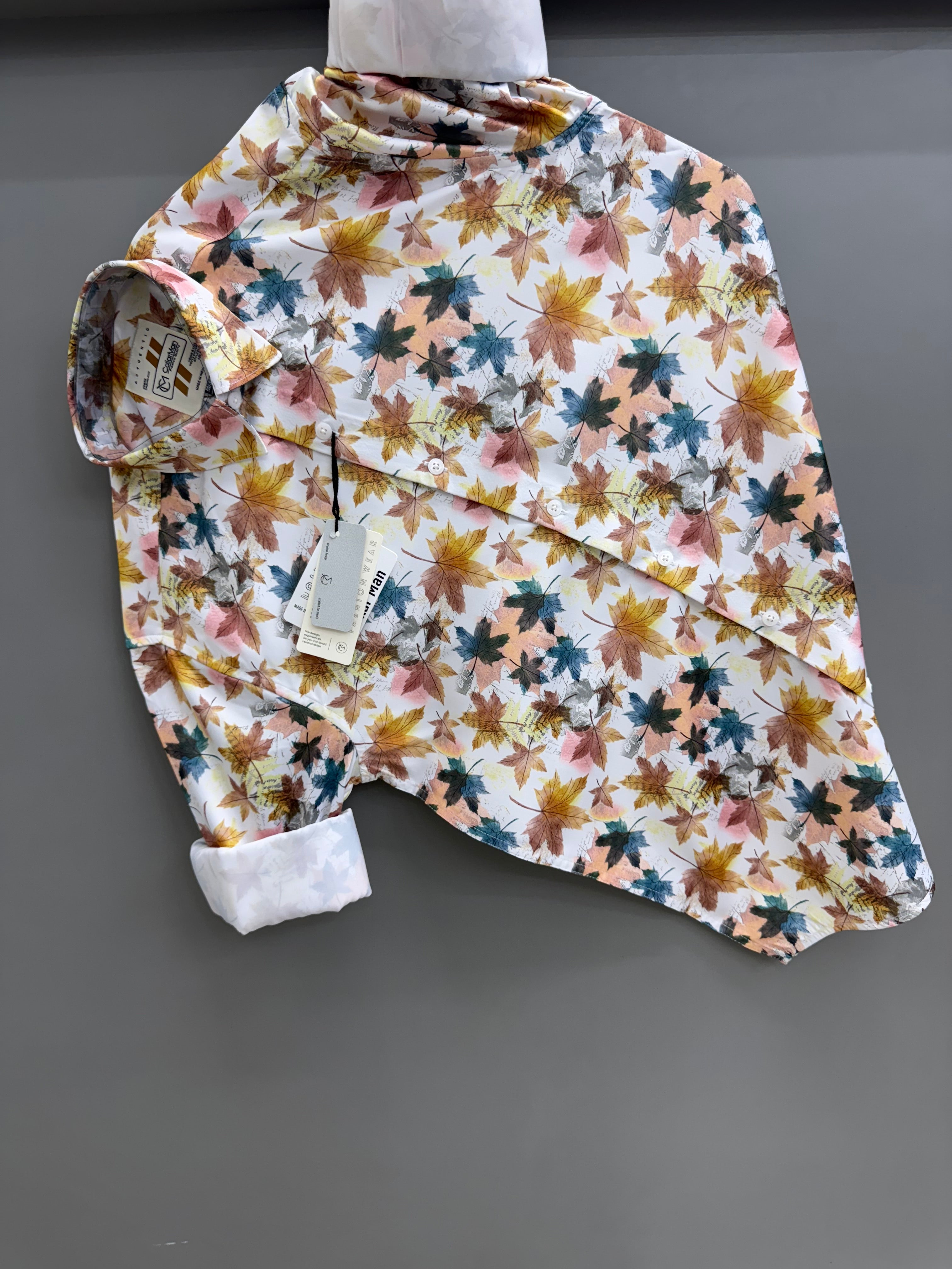Satin Digital printed shirt
