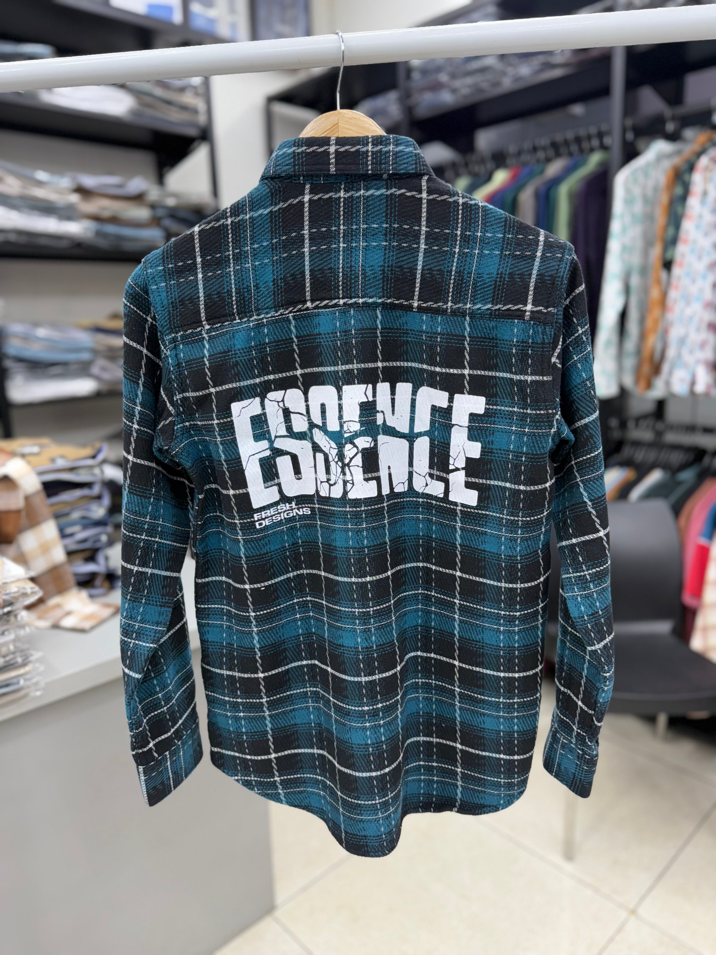 double pocket Check Shirt - 09012026