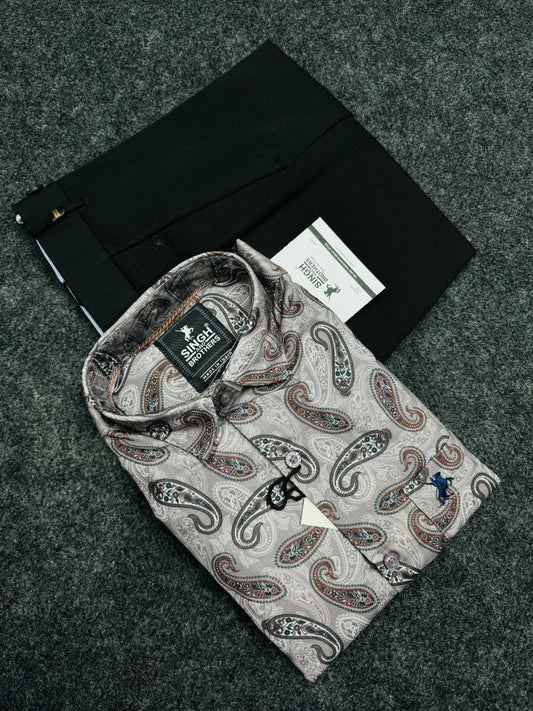 Printed Shirt with Trouser Pant (Combo)