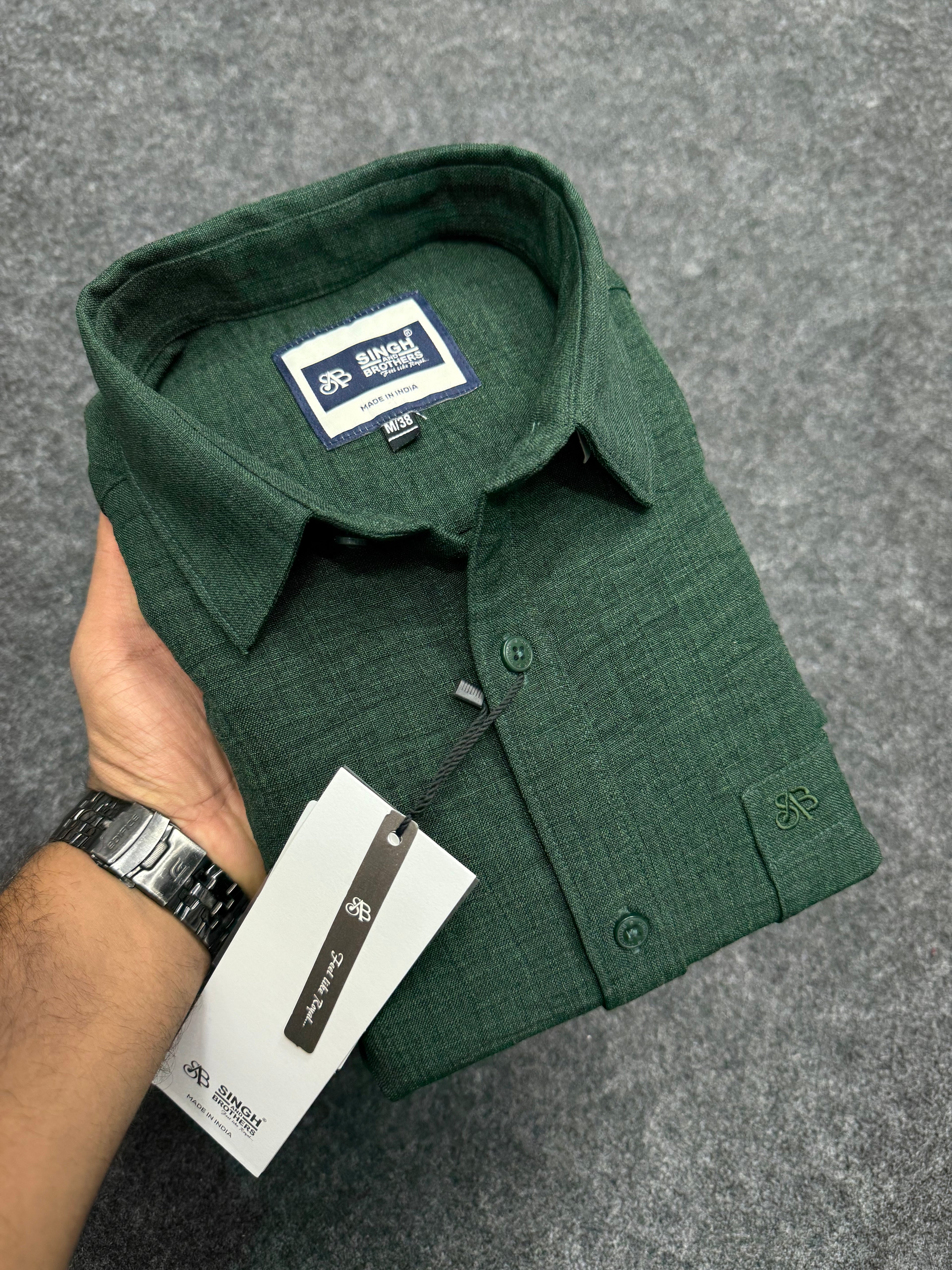 Milange linen shirt 4