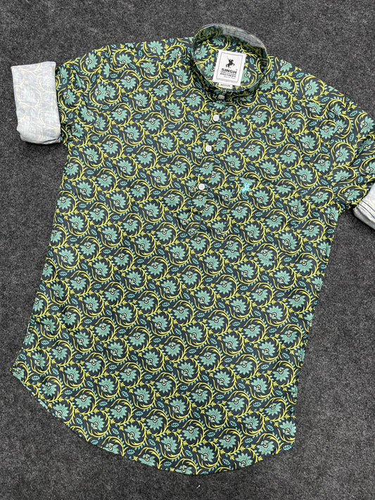 Printed Short Kurta