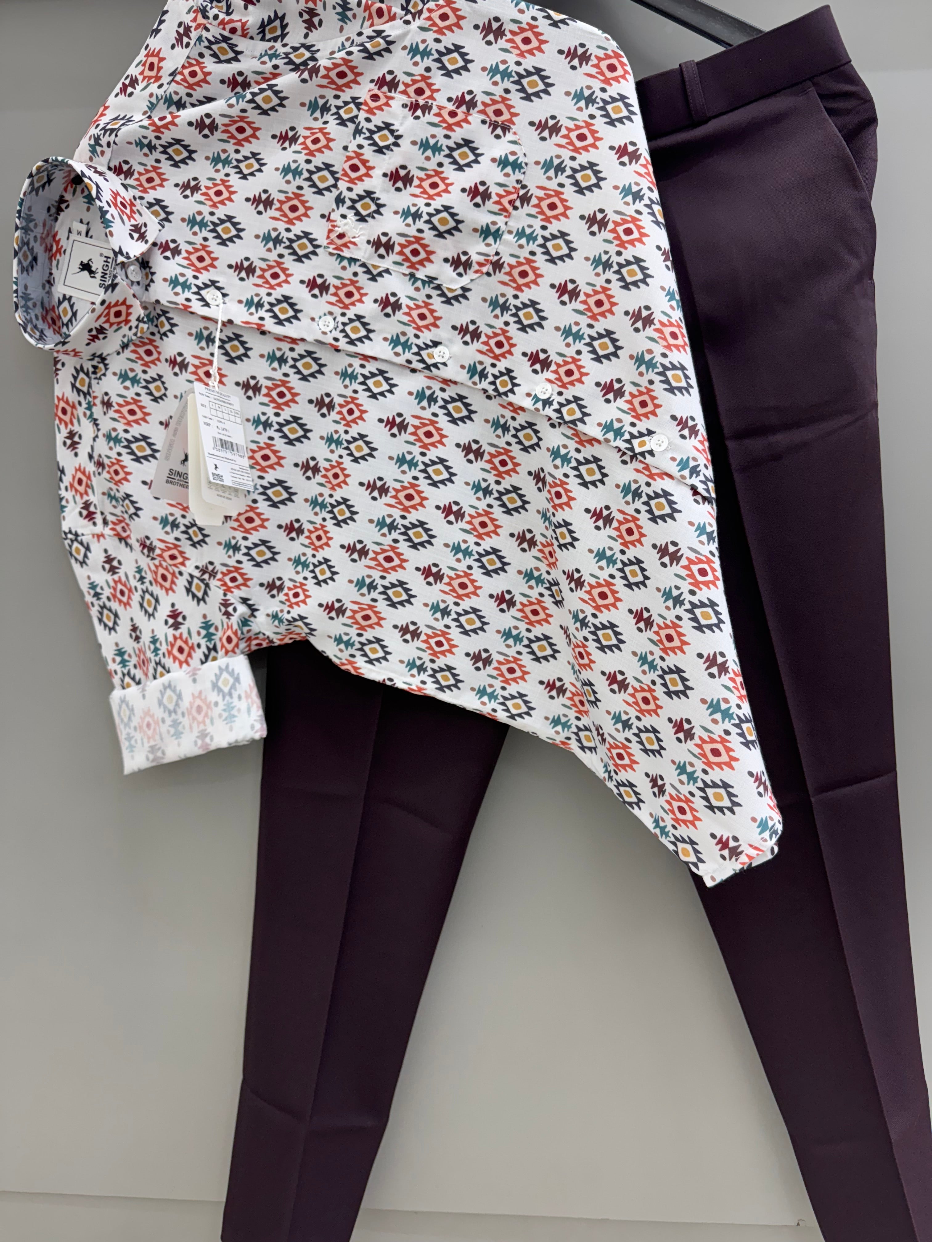 Printed shirt with Pant