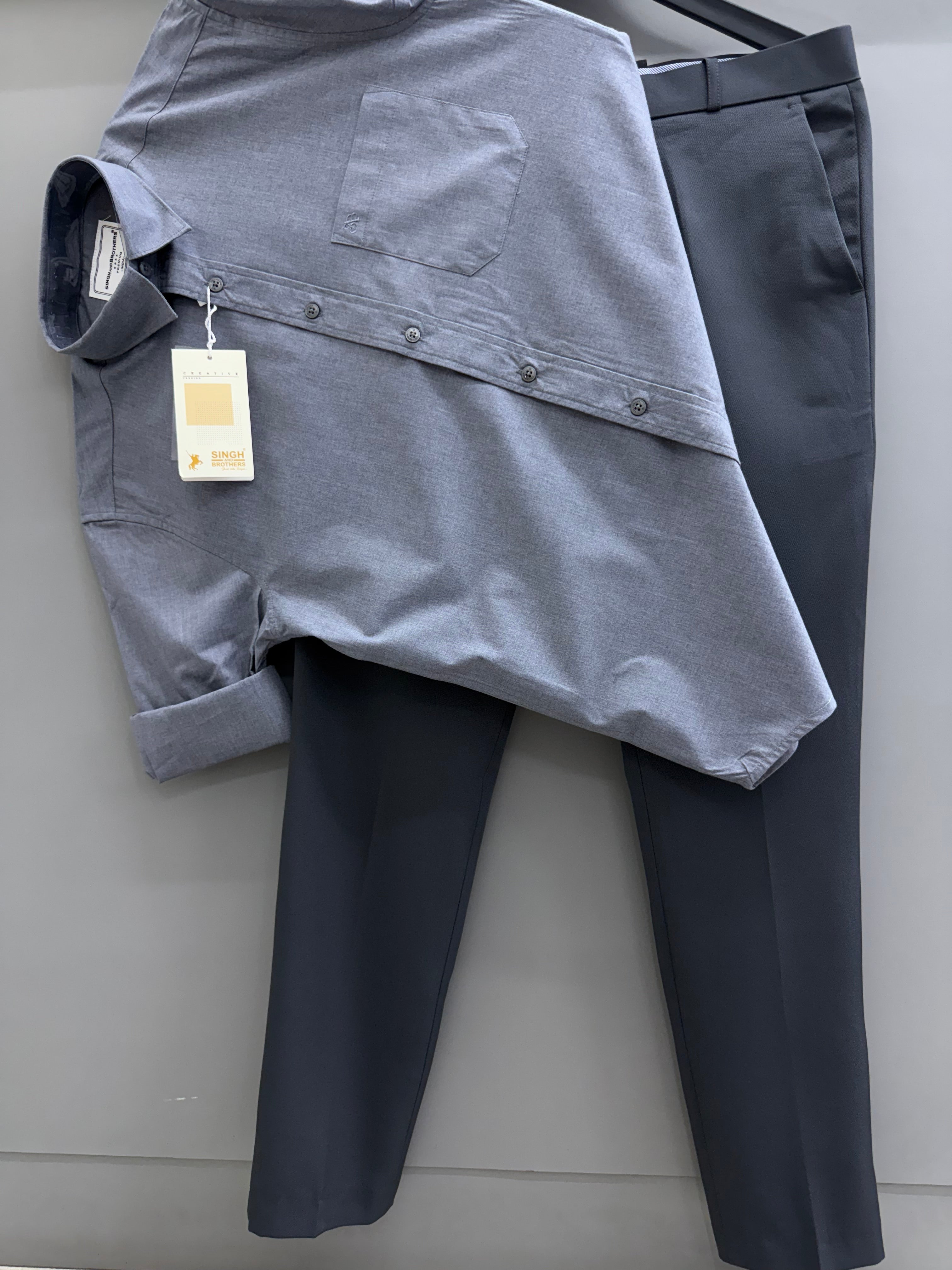 milange Shirt With Formal Pant