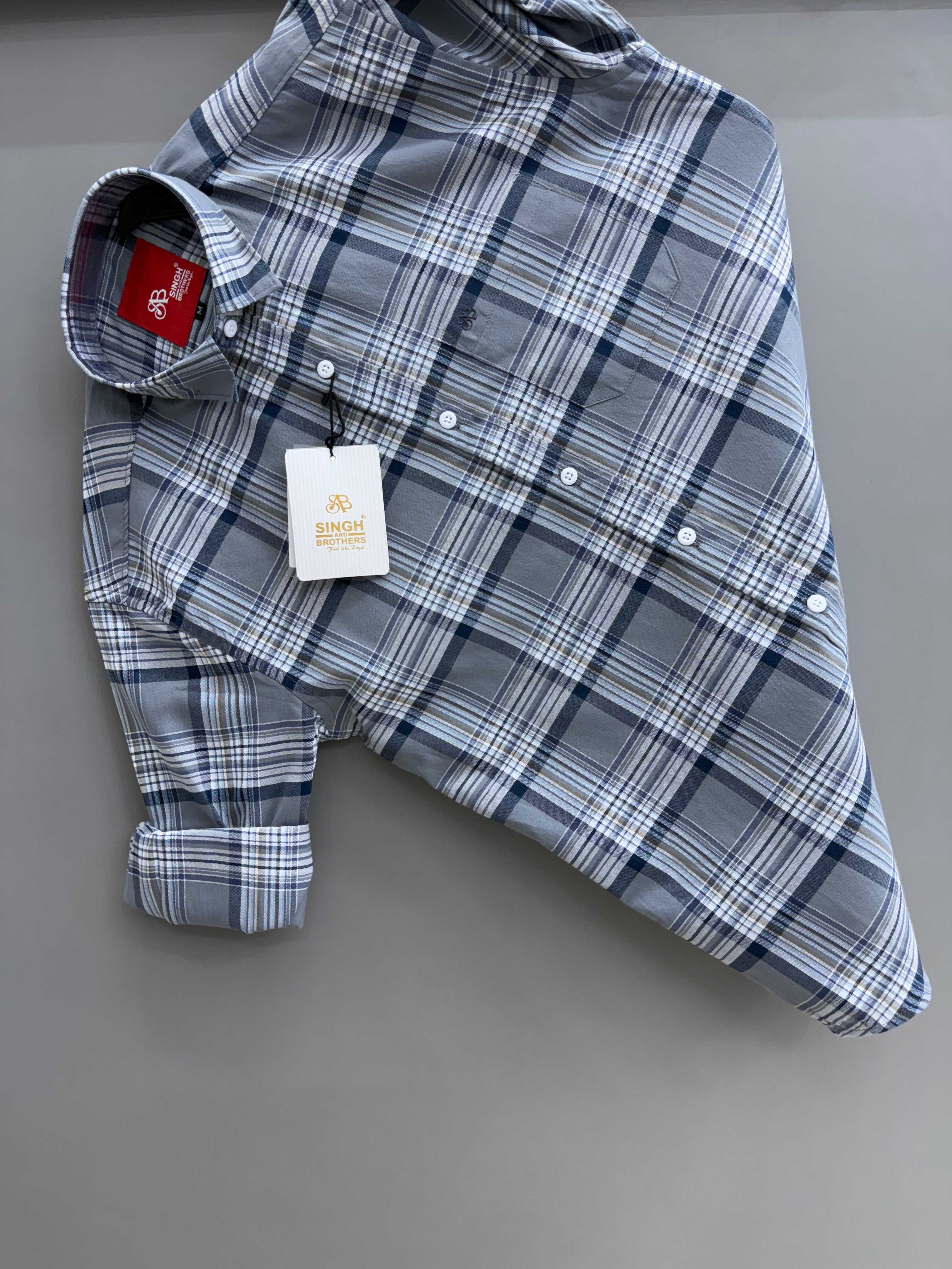 Oxford Check Shirt - 04012026