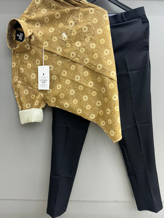 Printed Shirt with Trouser Pant (Combo)