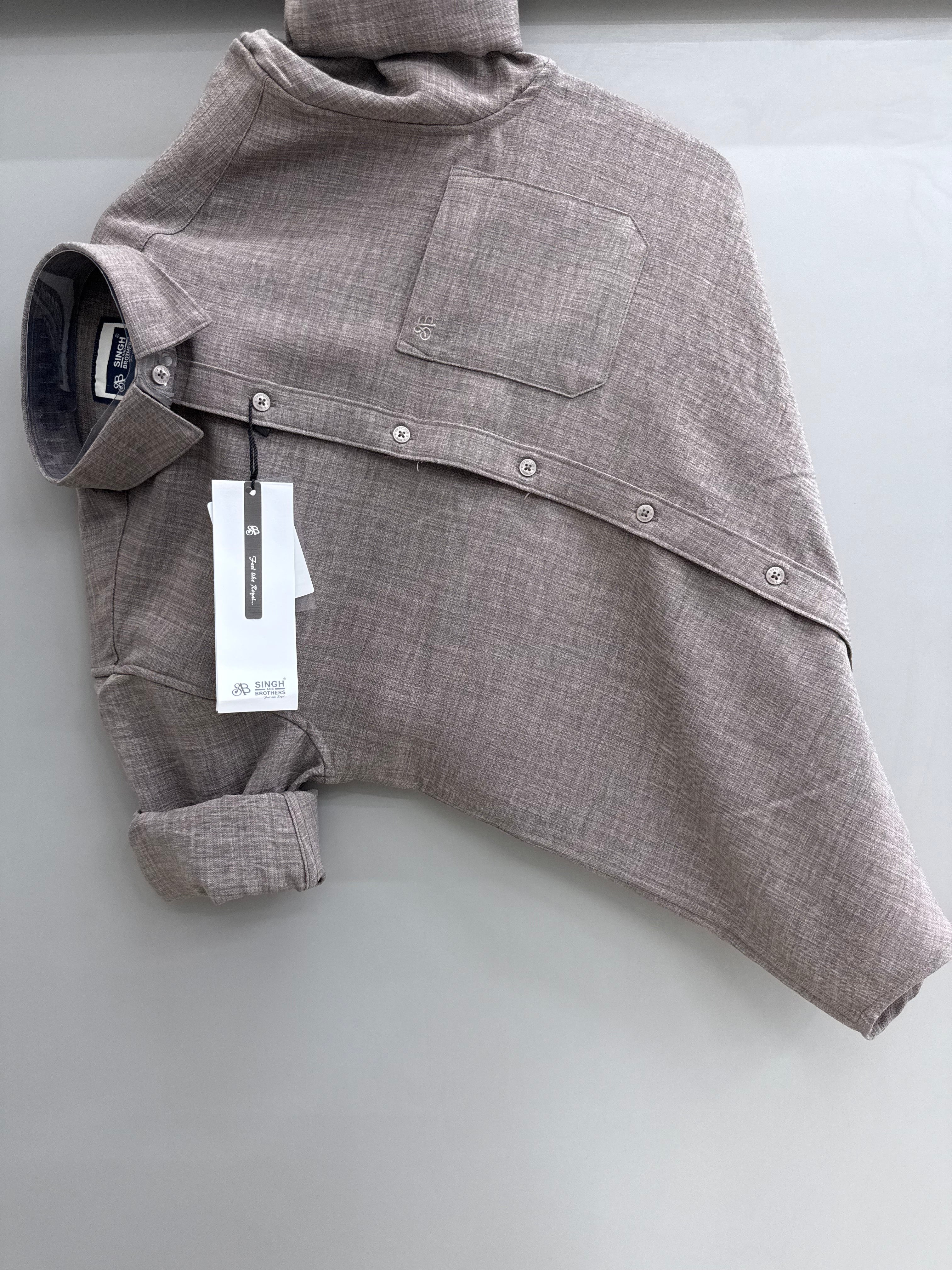 Milange linen shirt