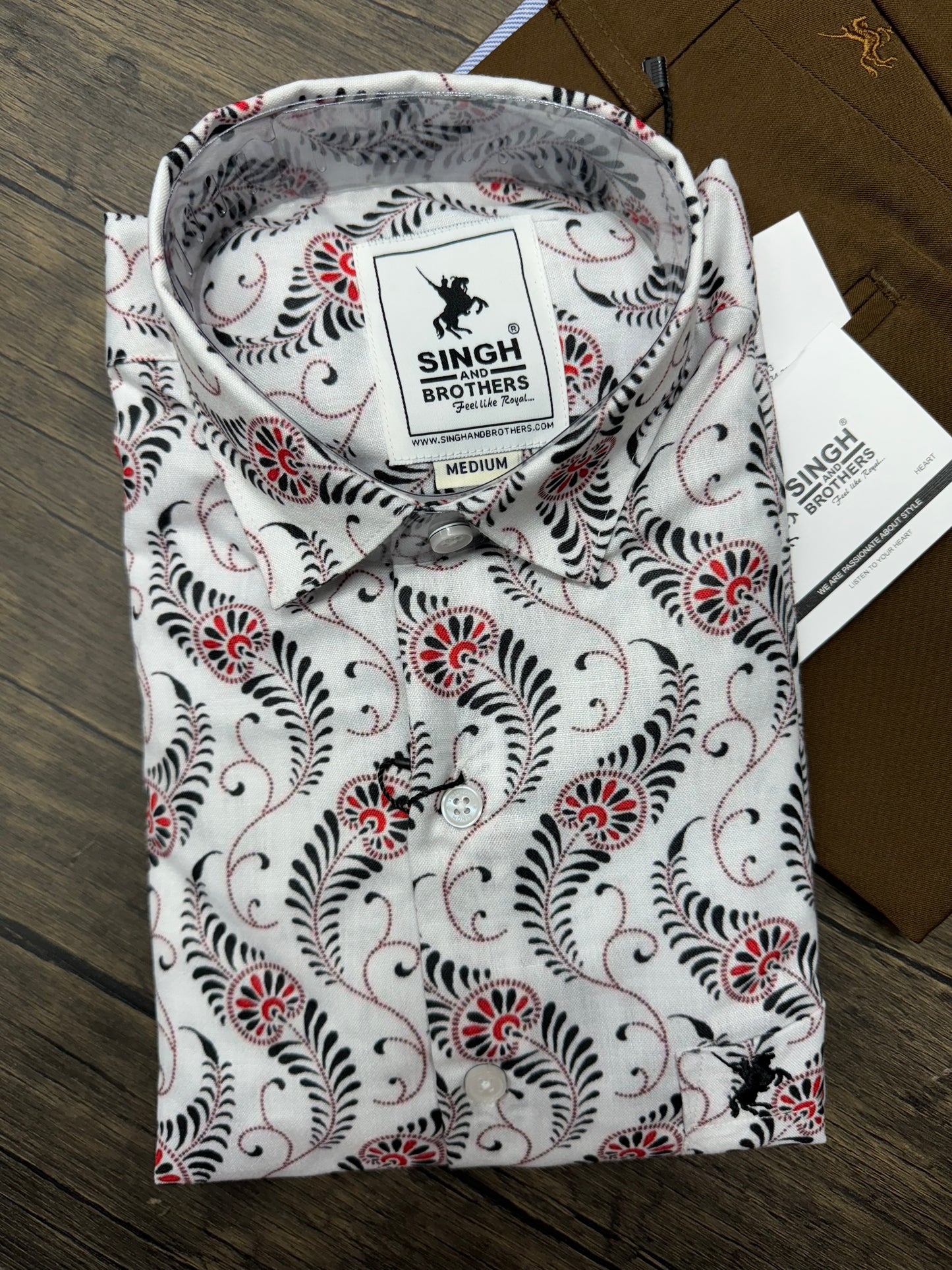 Printed Shirt with Trouser Pant (Combo)