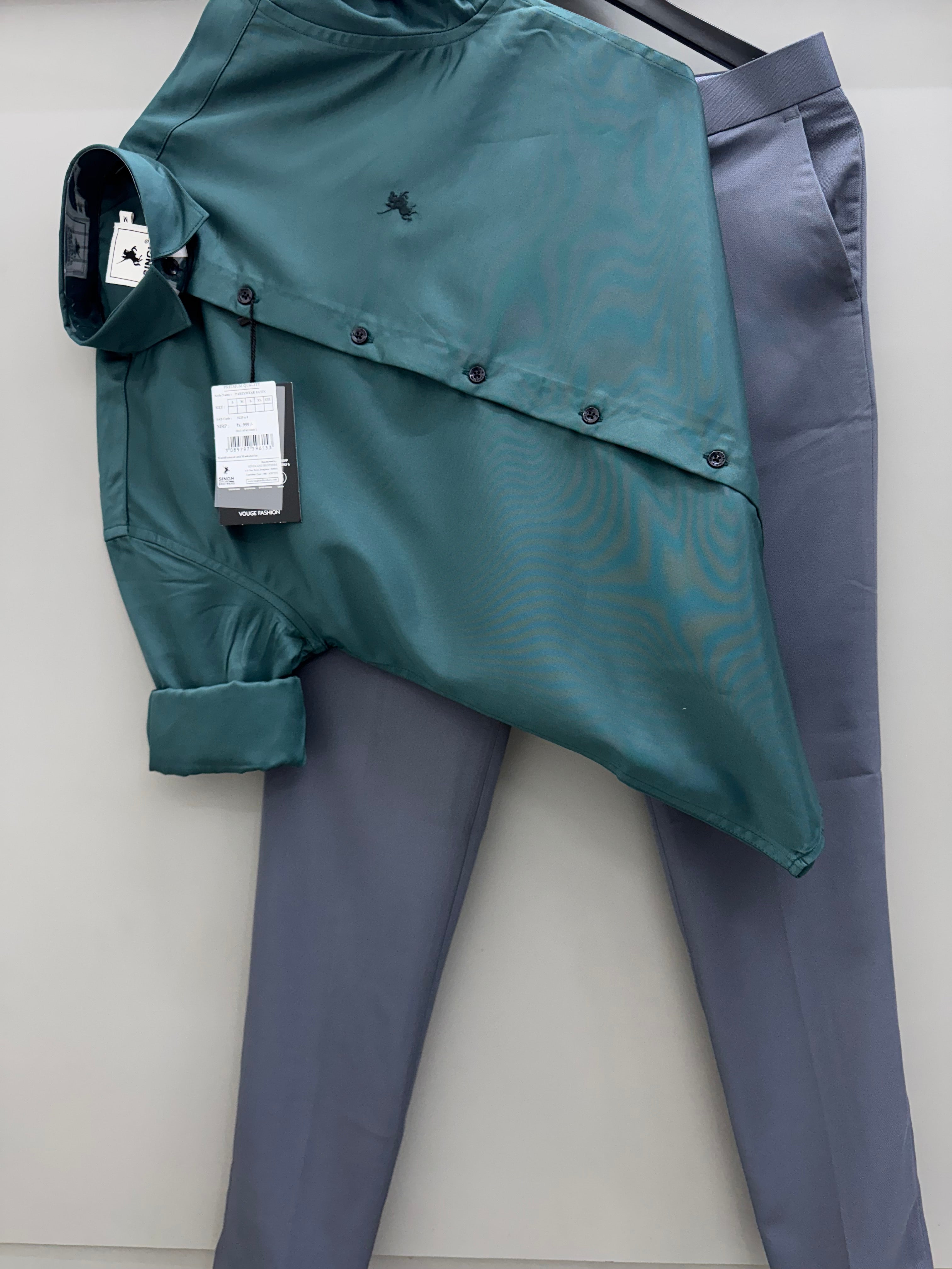 Partywear With Formal Pant