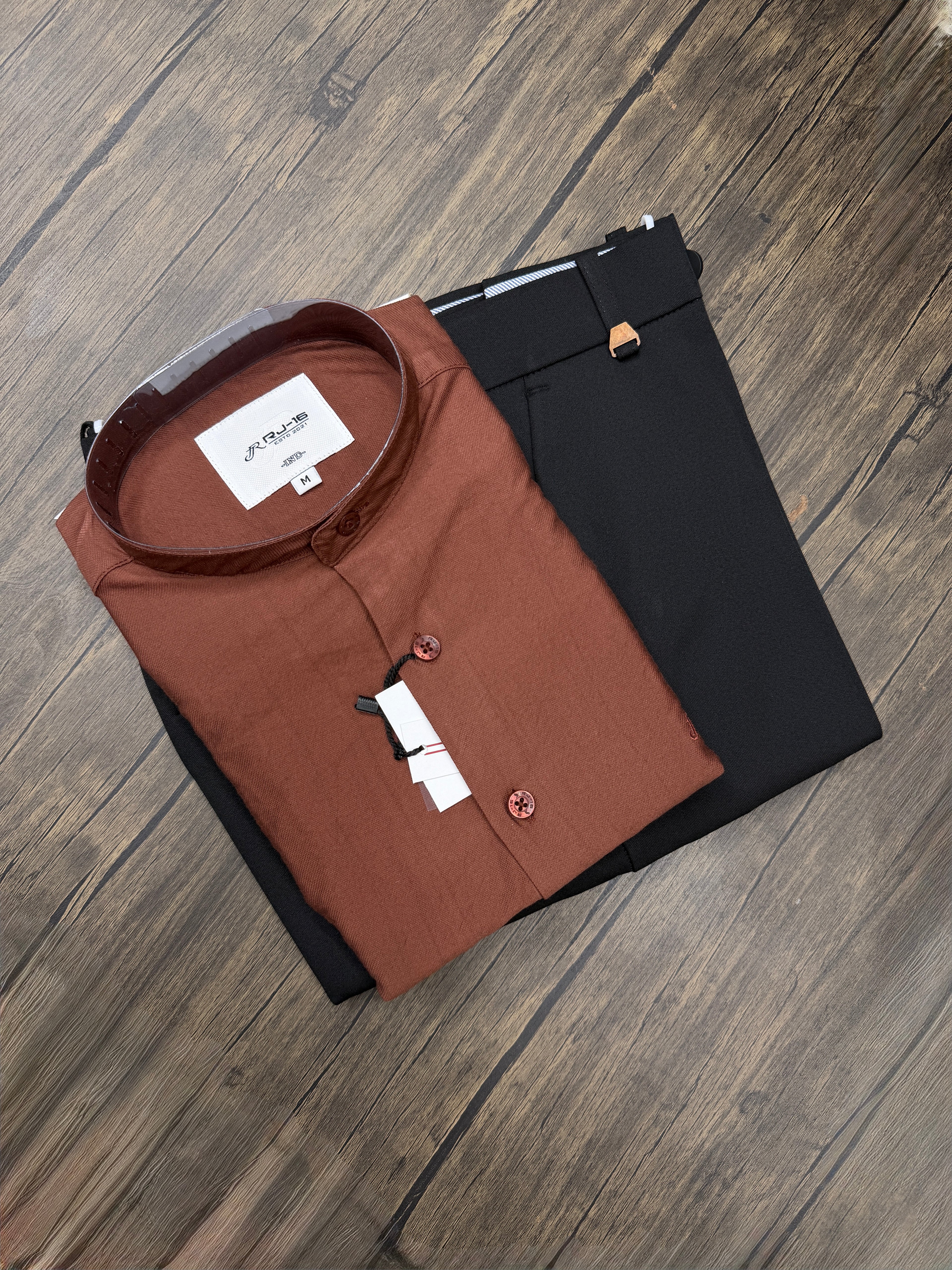 Chinese color shirt With Formal Pant
