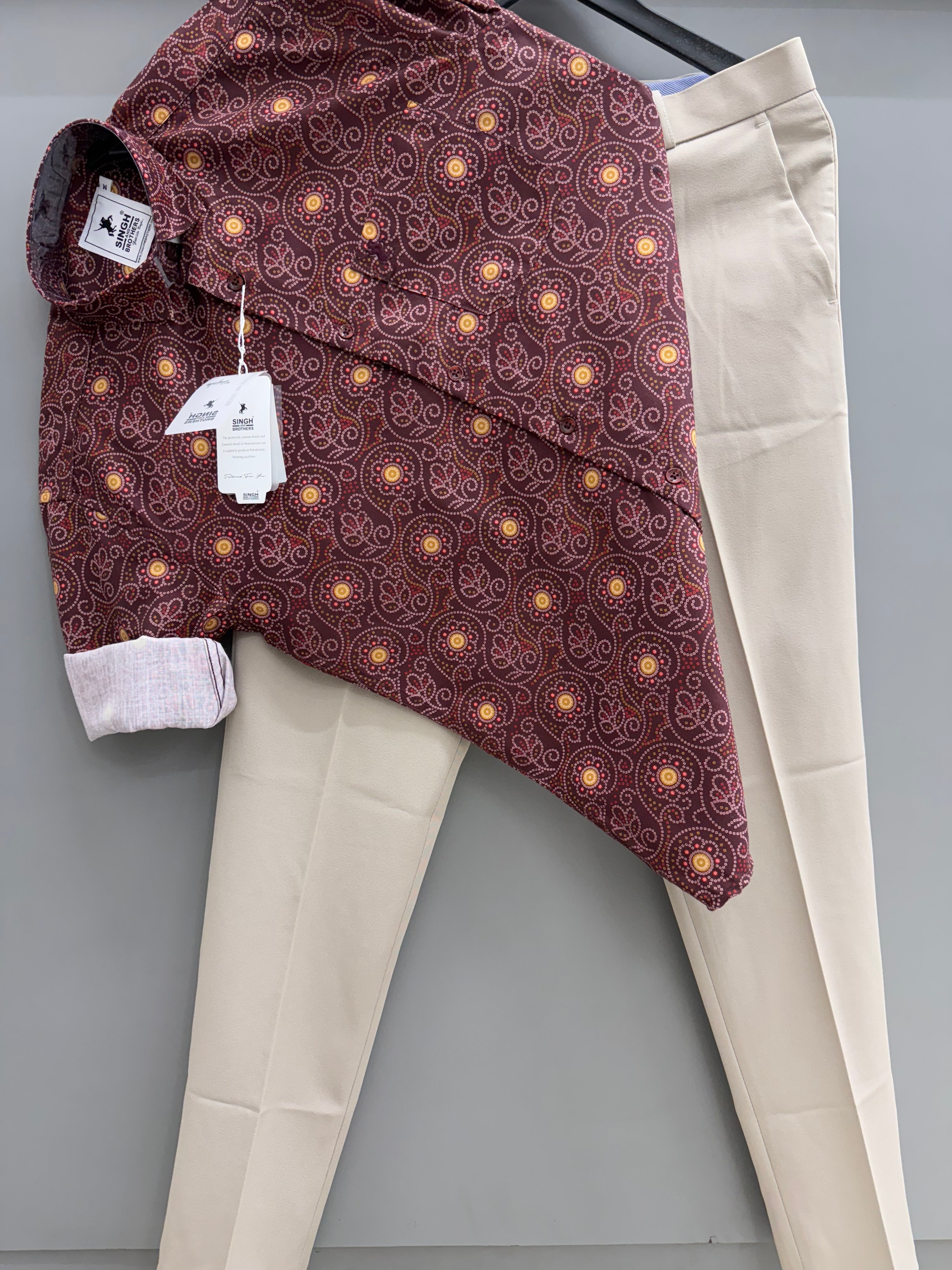 Printed shirt with Pant