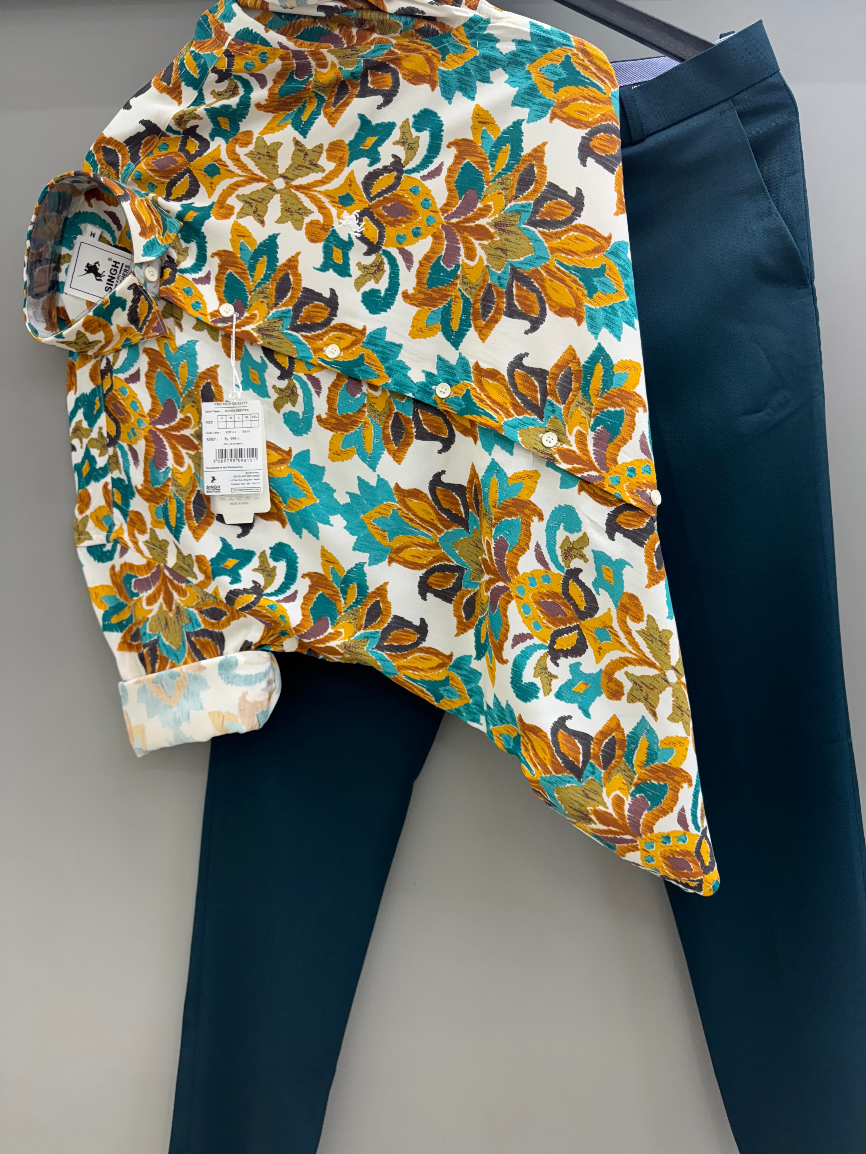 Printed shirt with Pant