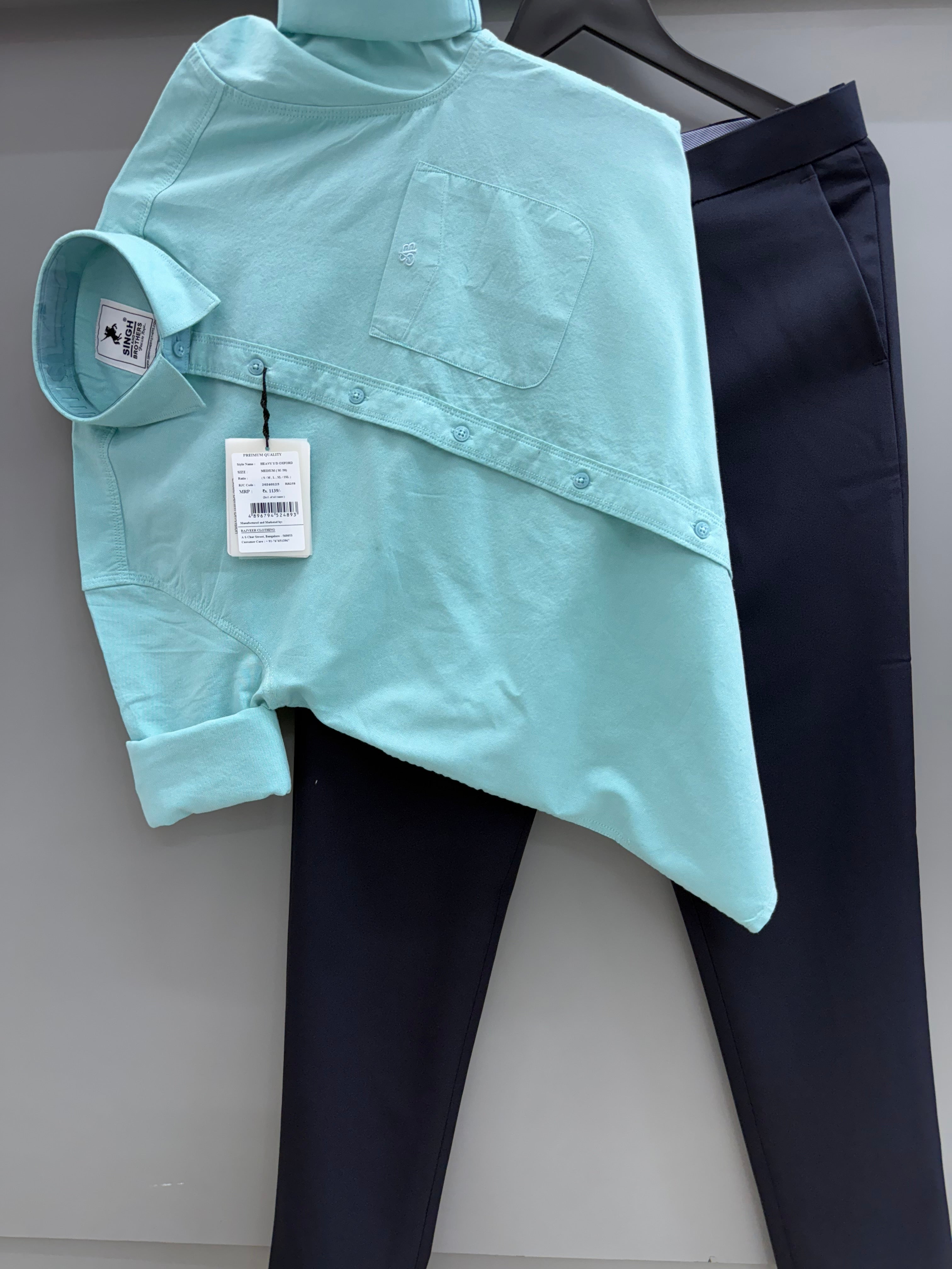 Cotton Shirt With Formal Pant