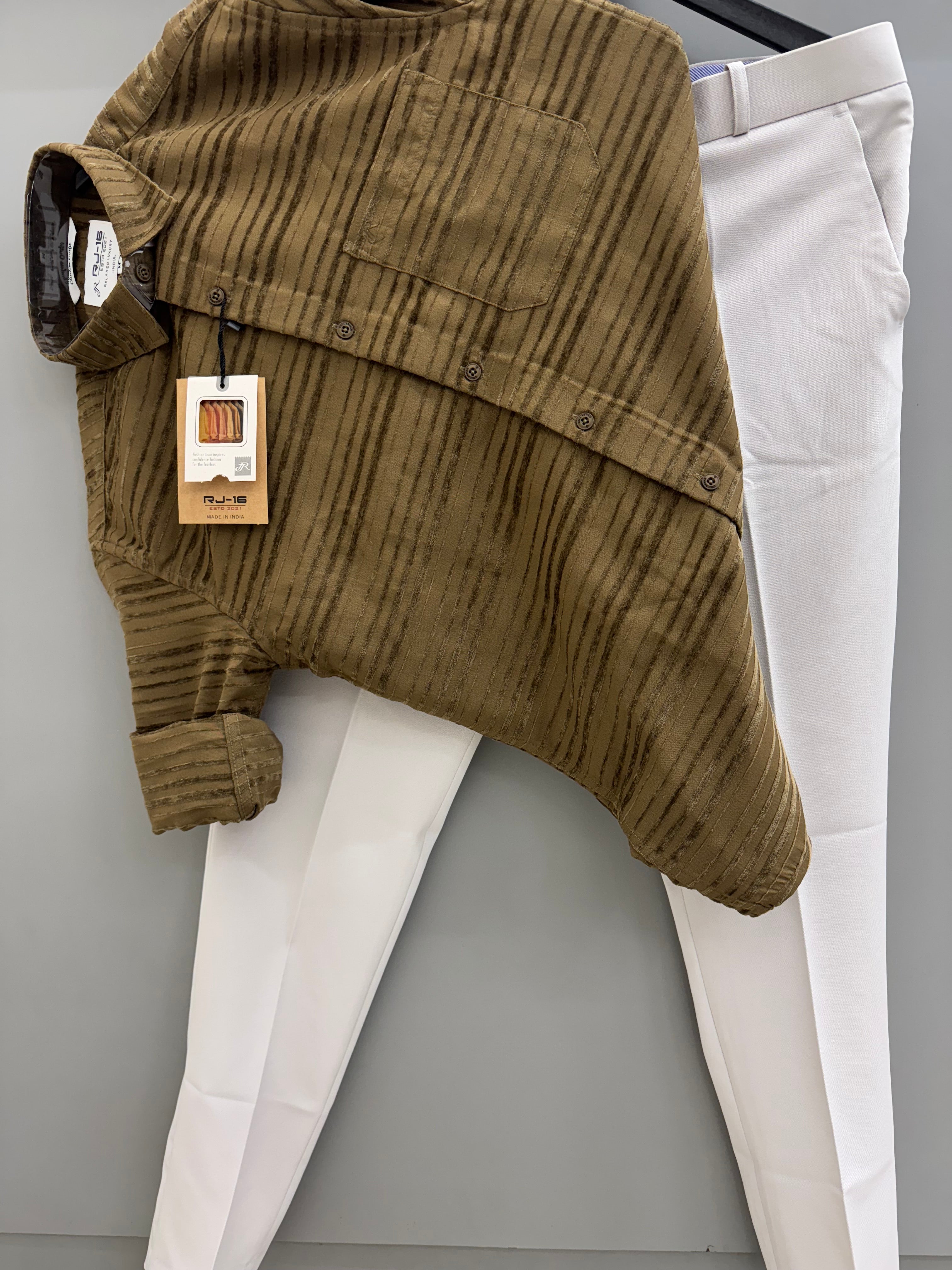 Imp jacquard Shirt With Trouser pant