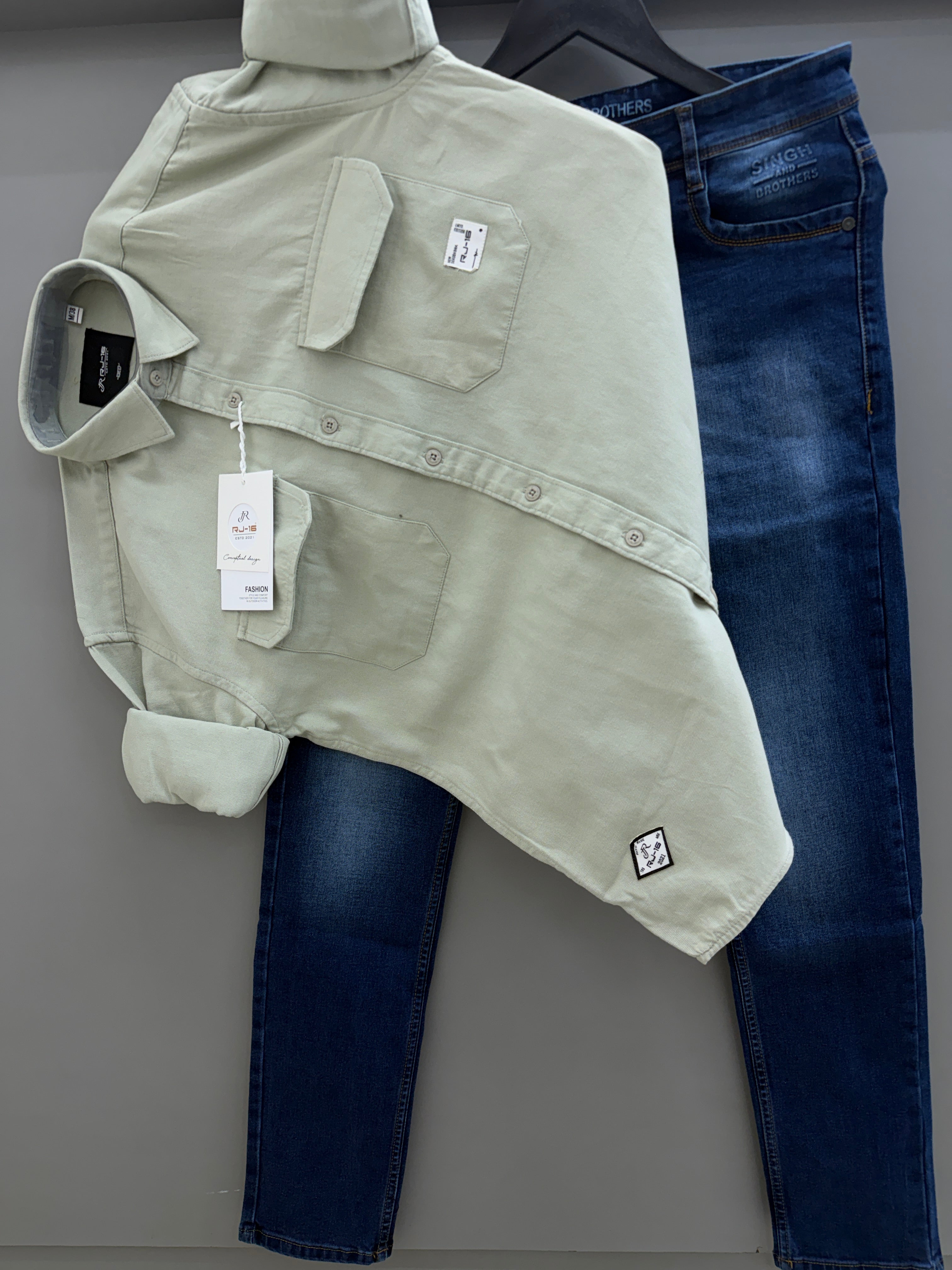 Double pocket shirt with Pant