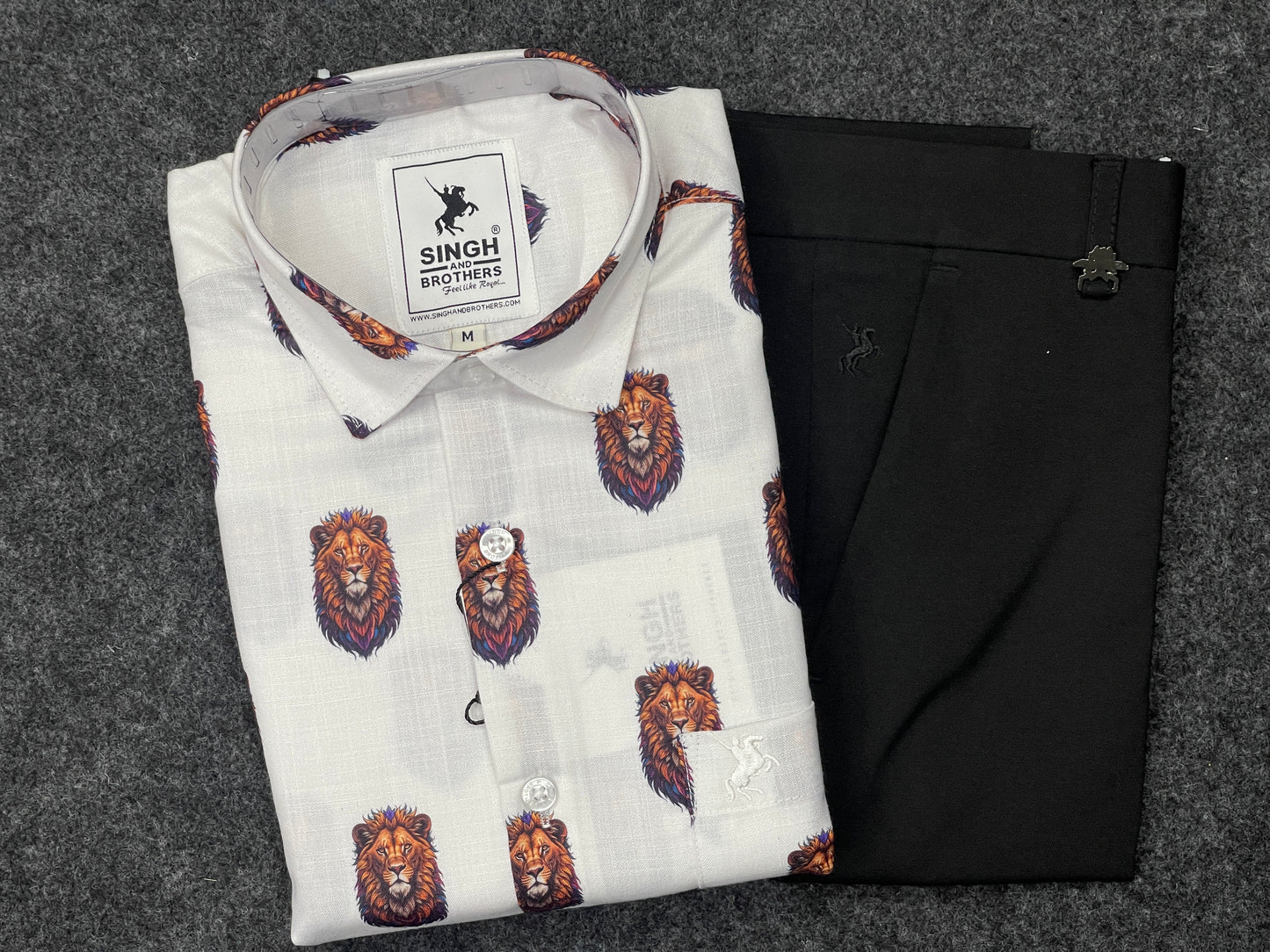 Printed Shirt with Trouser Pant (Combo)