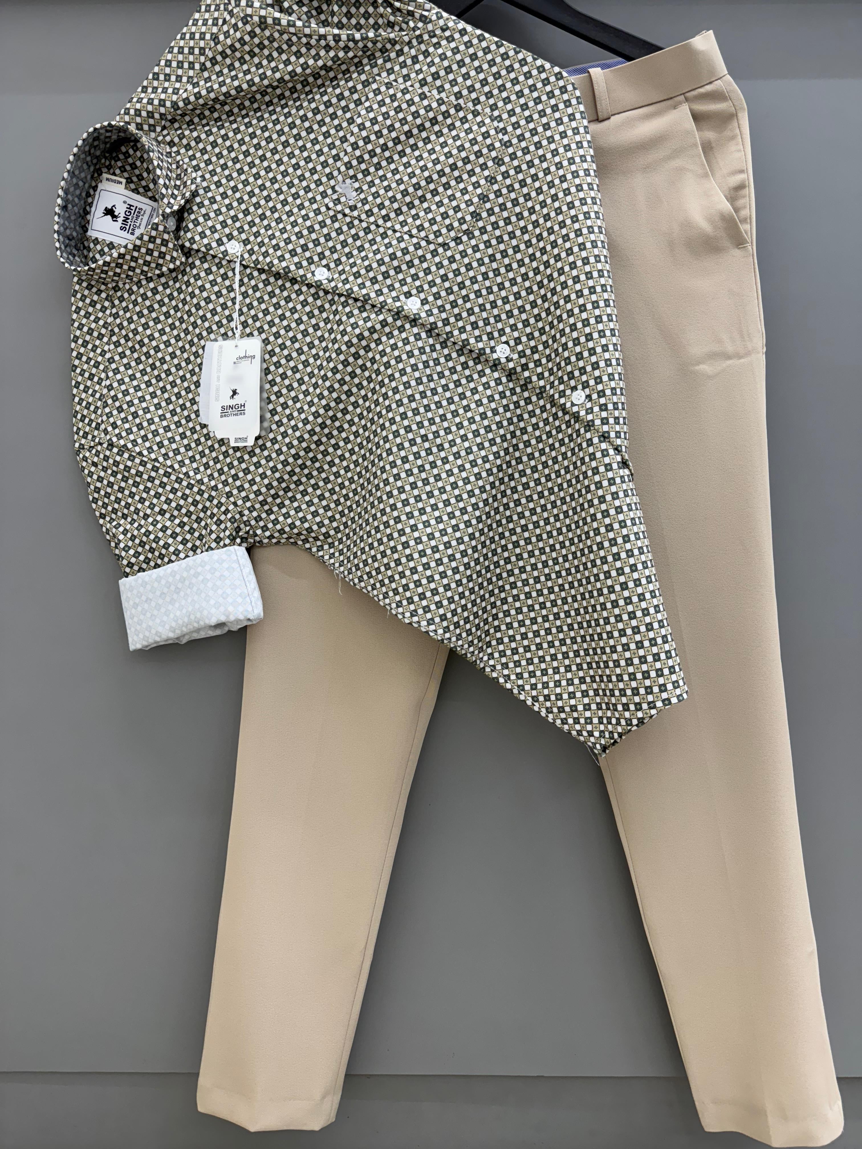 Printed shirt with Pant