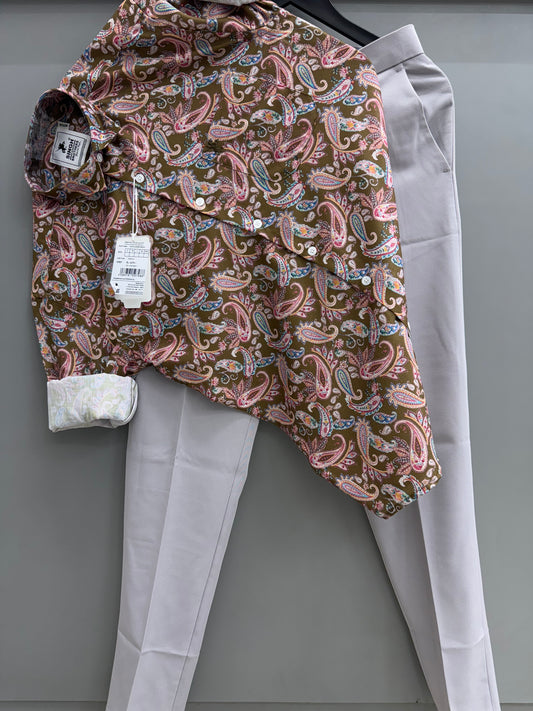 Printed Shirt with Trouser Pant (Combo)