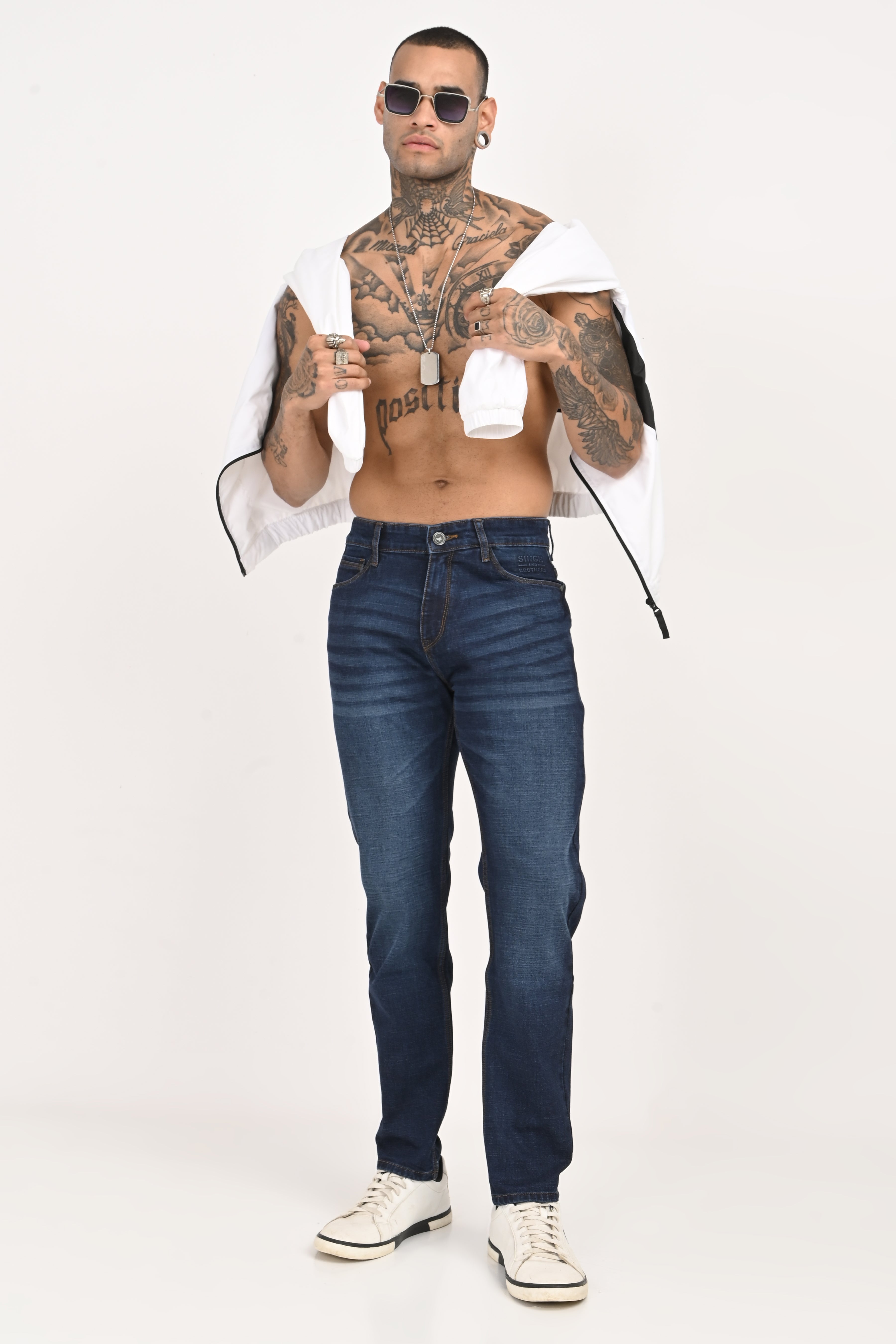 Dark shade Blue Jeans  - 16