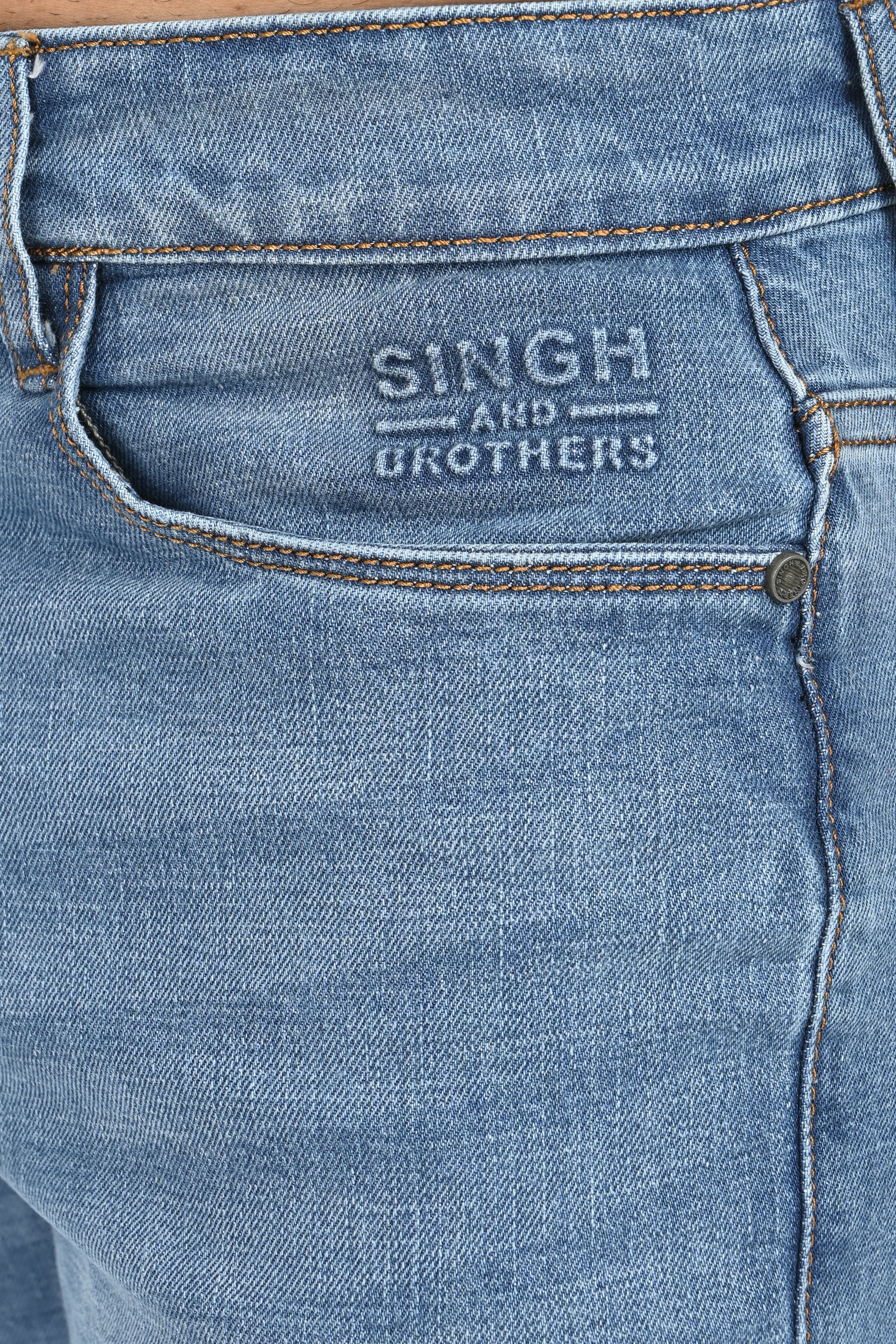 Light sky blue jeans - 13