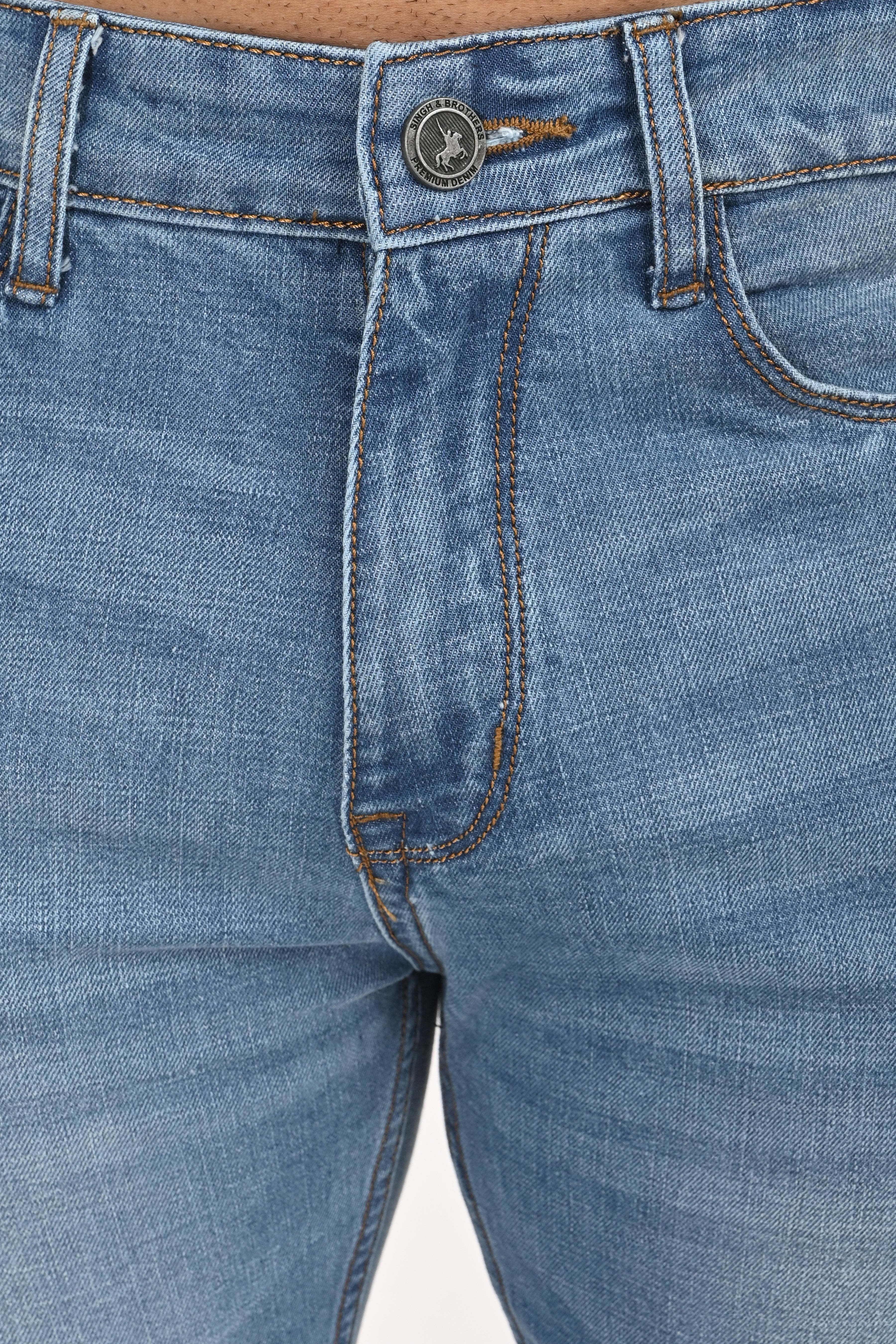 Light sky blue jeans - 13