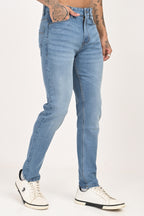 Light sky blue jeans - 13