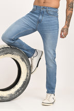 Light sky blue jeans - 13