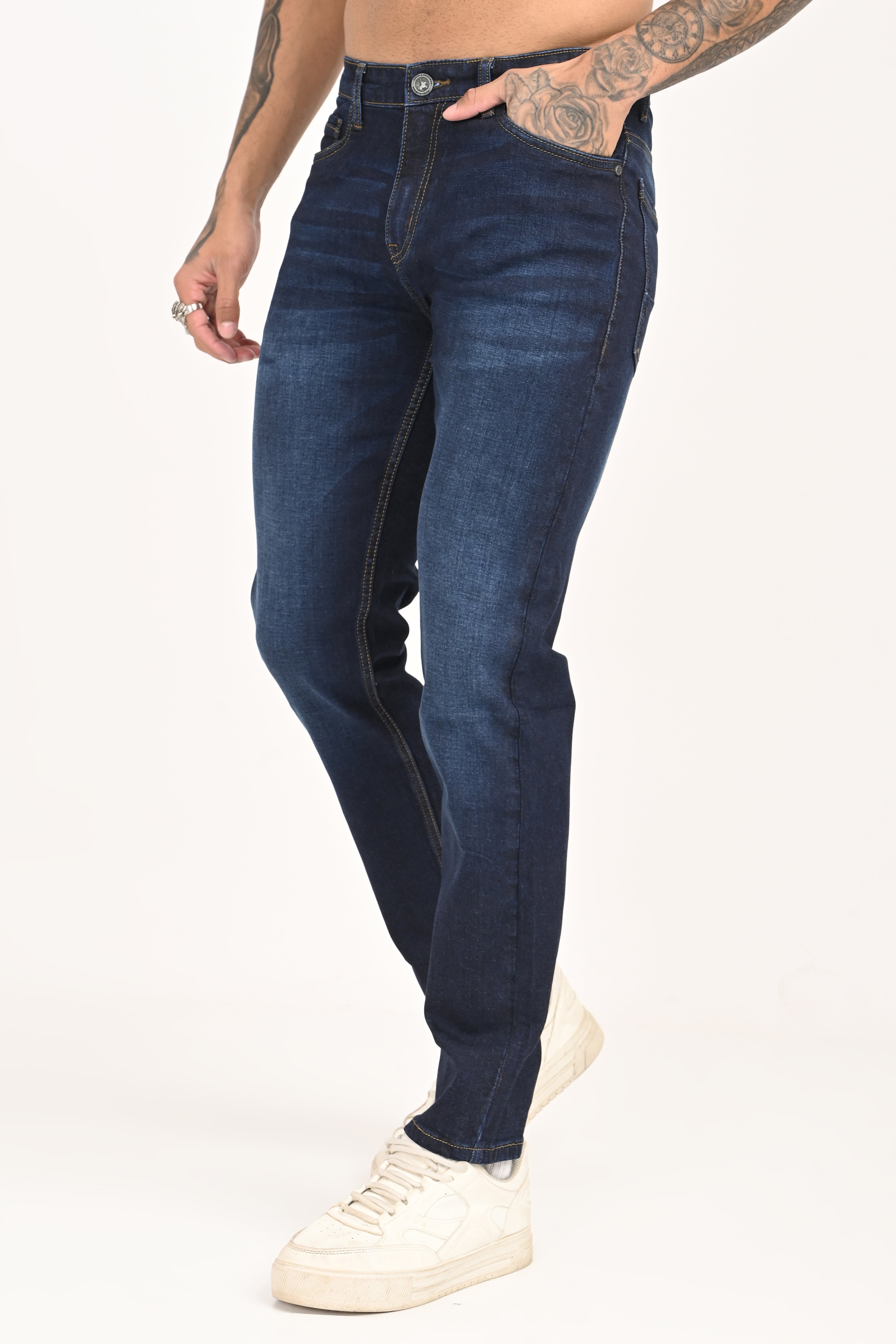 Dark blue Jeans - 1