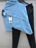 Cotton oxford shirt with formal pant