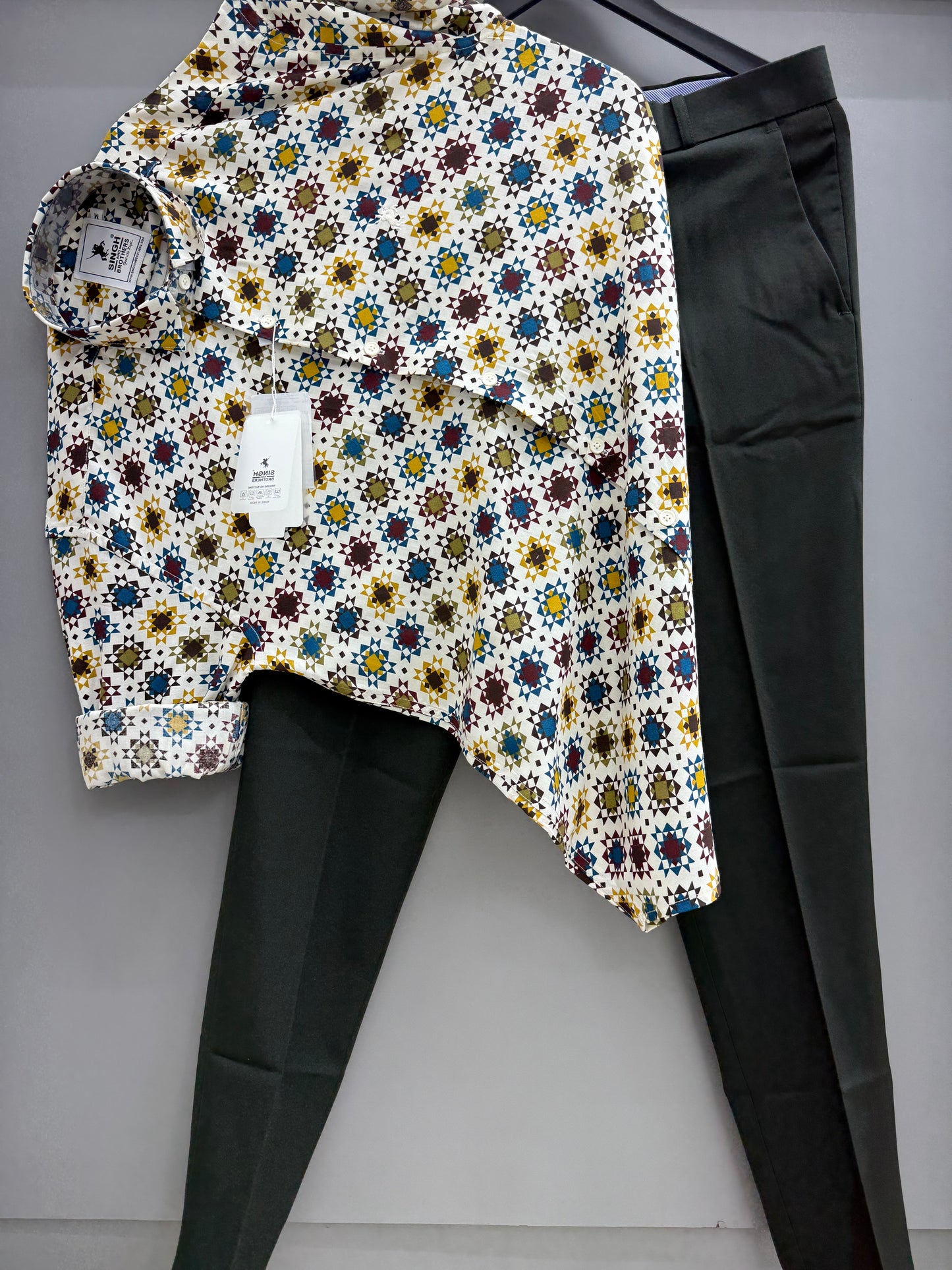 Rayon Printed Shirt with Trouser Pant (Combo)
