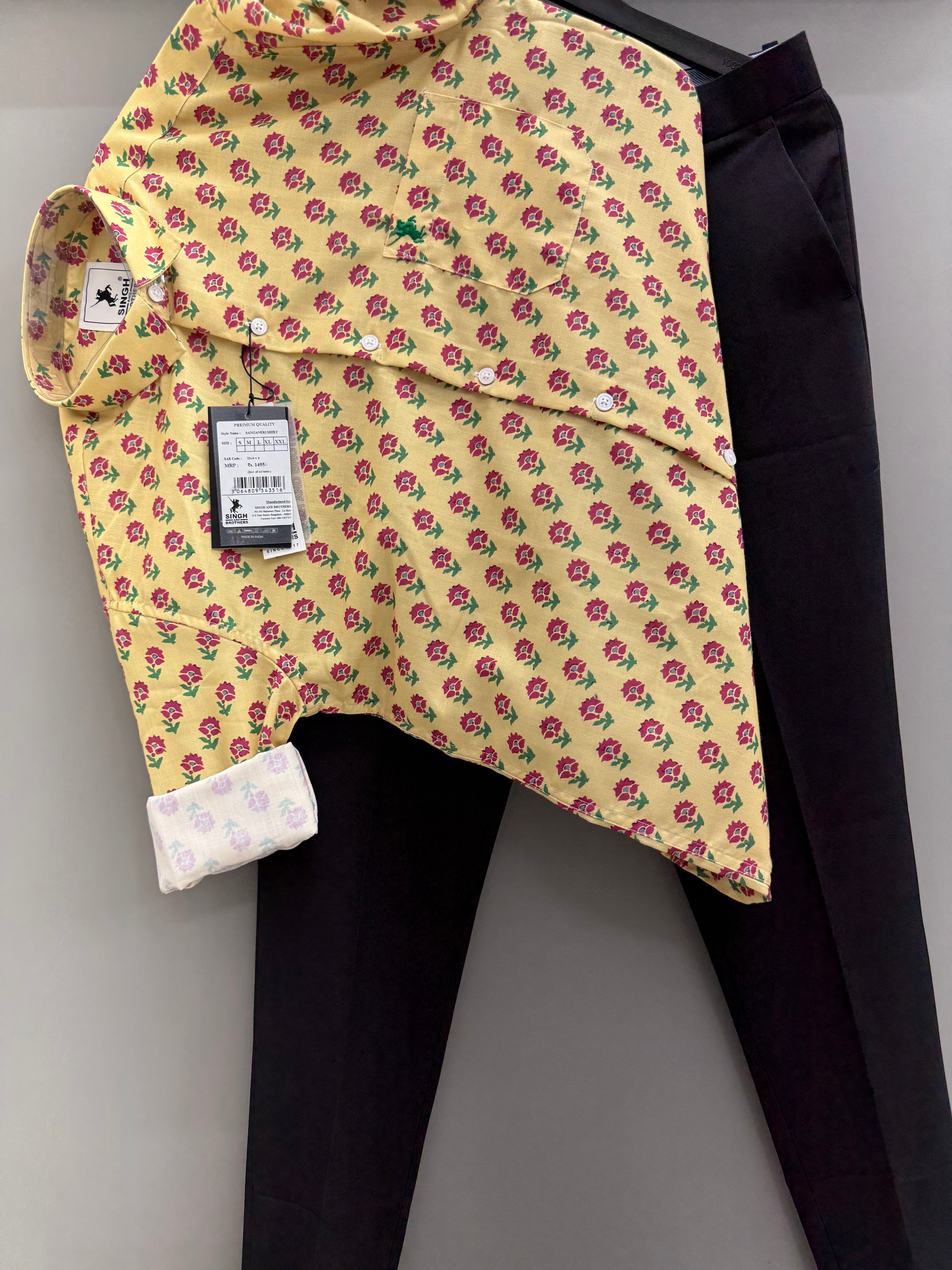 Printed shirt with Pant