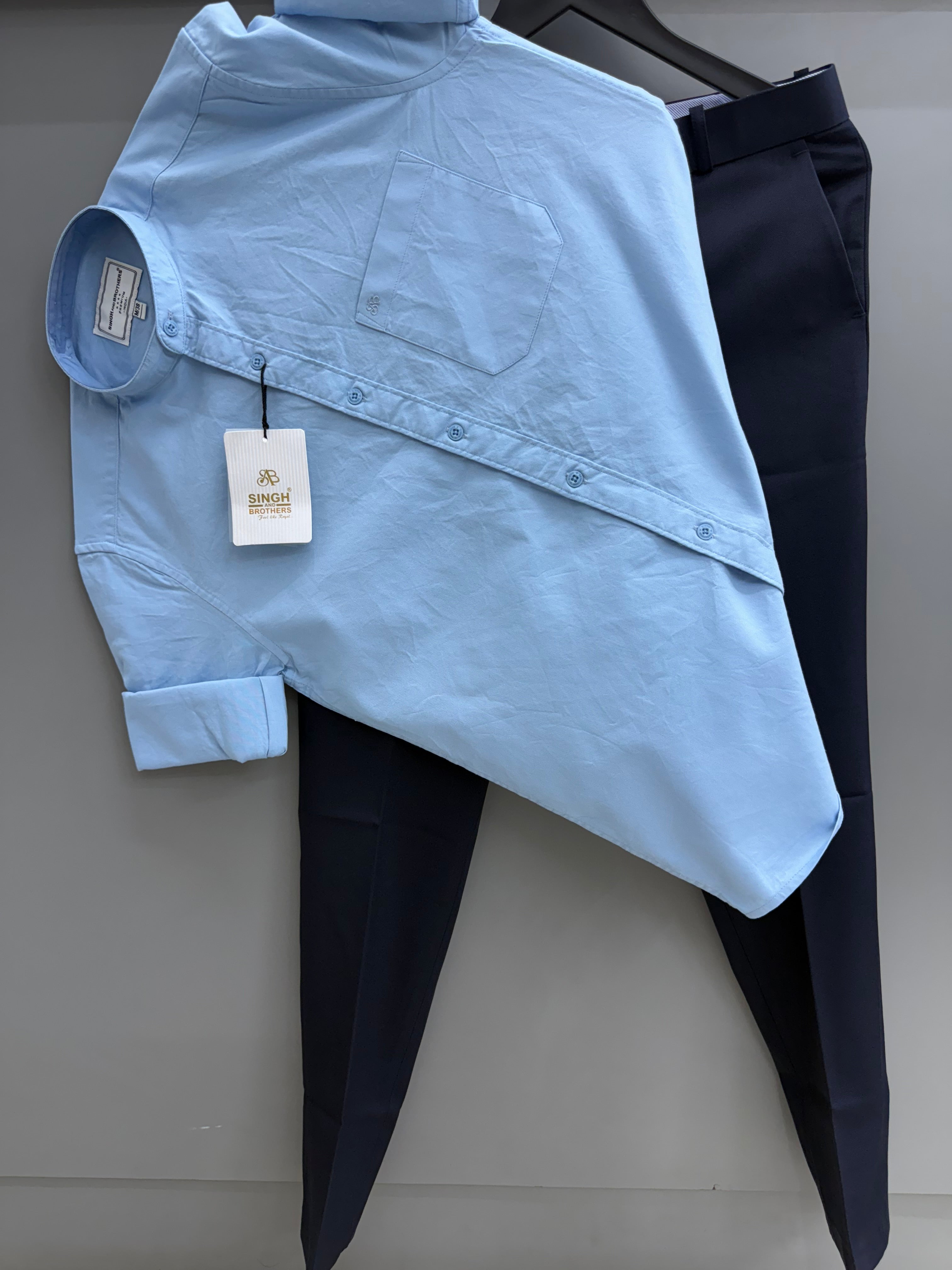 Chinese color shirt With Formal Pant